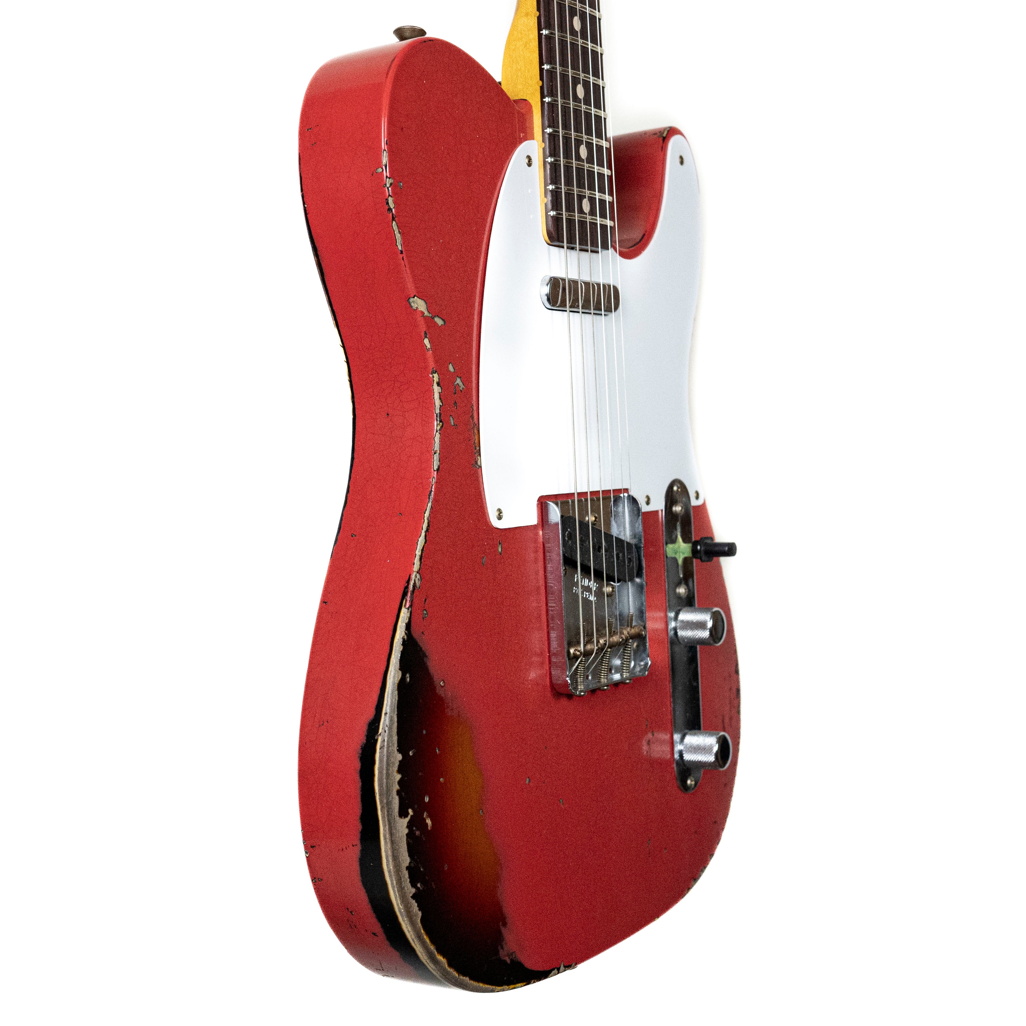 Fender Custom Shop 1959 Tele Fiesta Red Over Sunburst