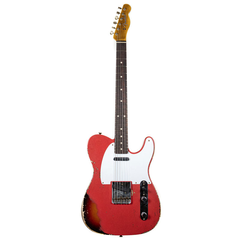Fender Custom Shop 1959 Tele Fiesta Red Over Sunburst