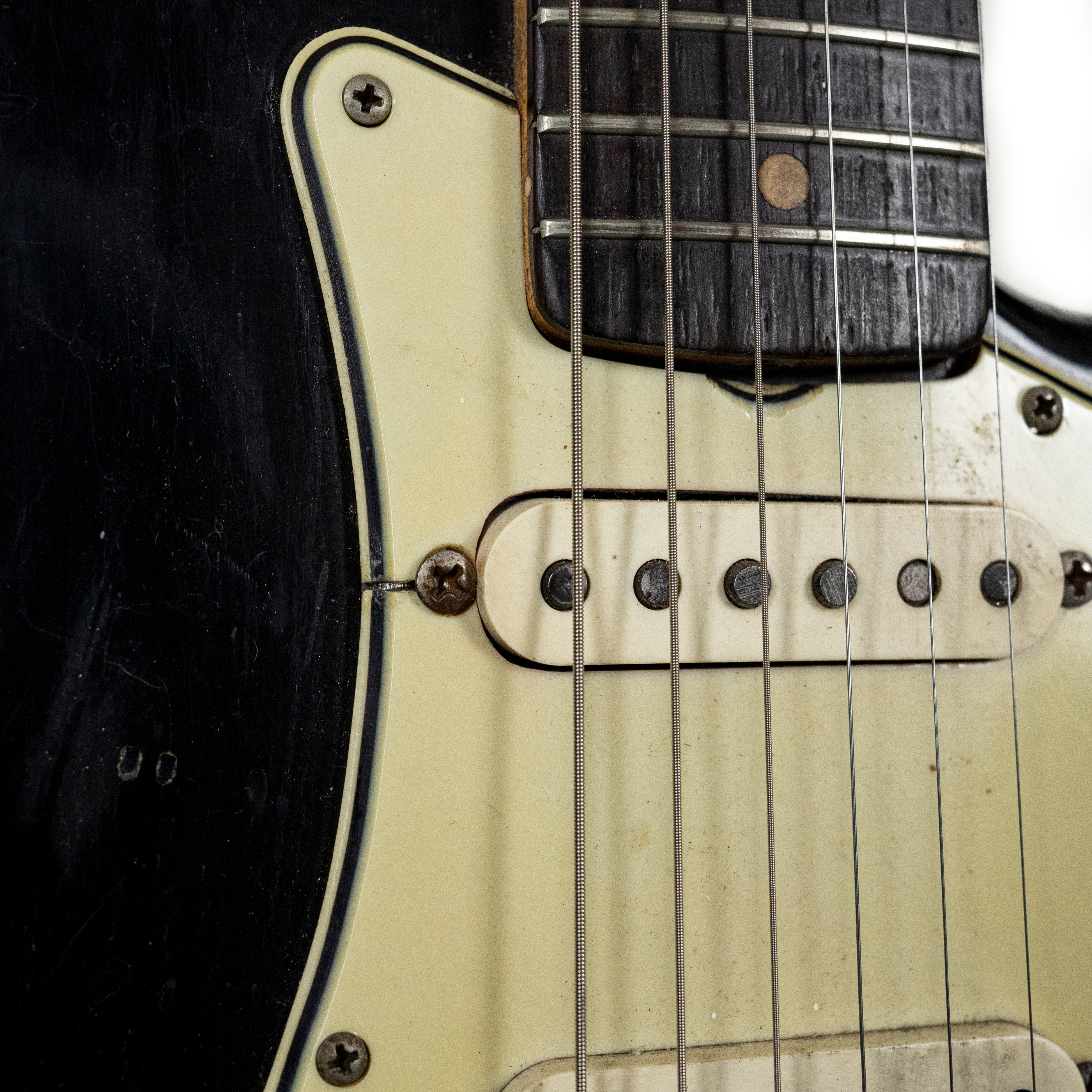 Fender 1963 Stratocaster Black, Owned by Mike Bloomfield