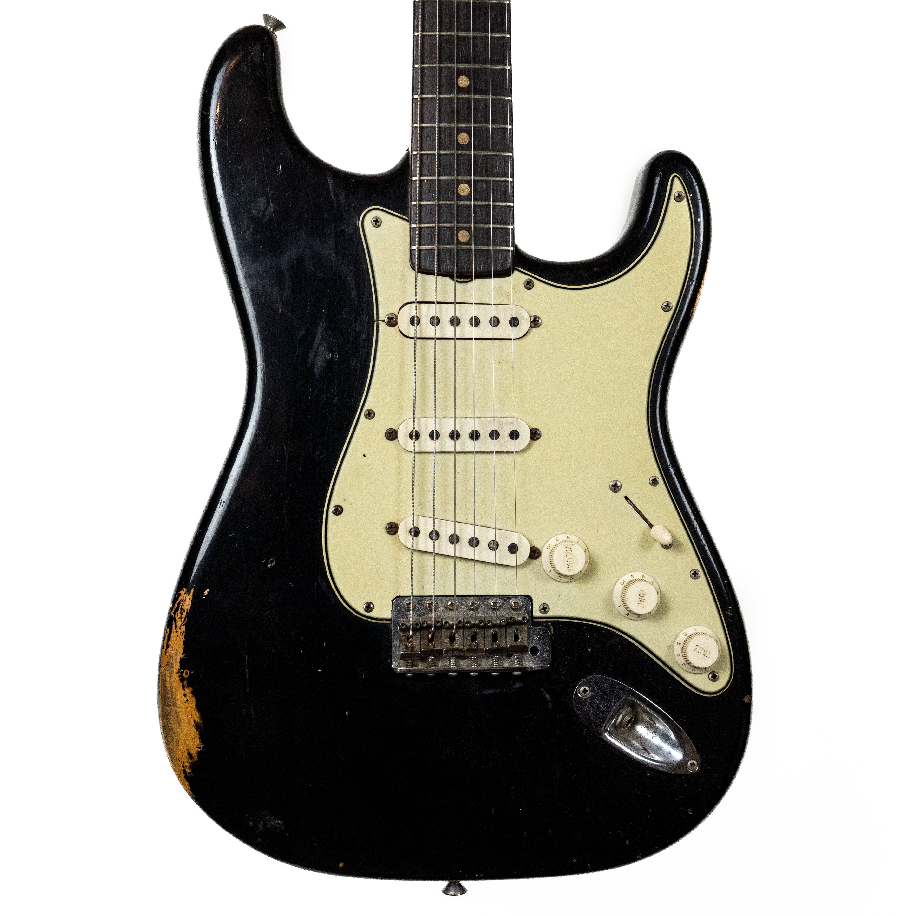 Fender 1963 Stratocaster Black, Owned by Mike Bloomfield