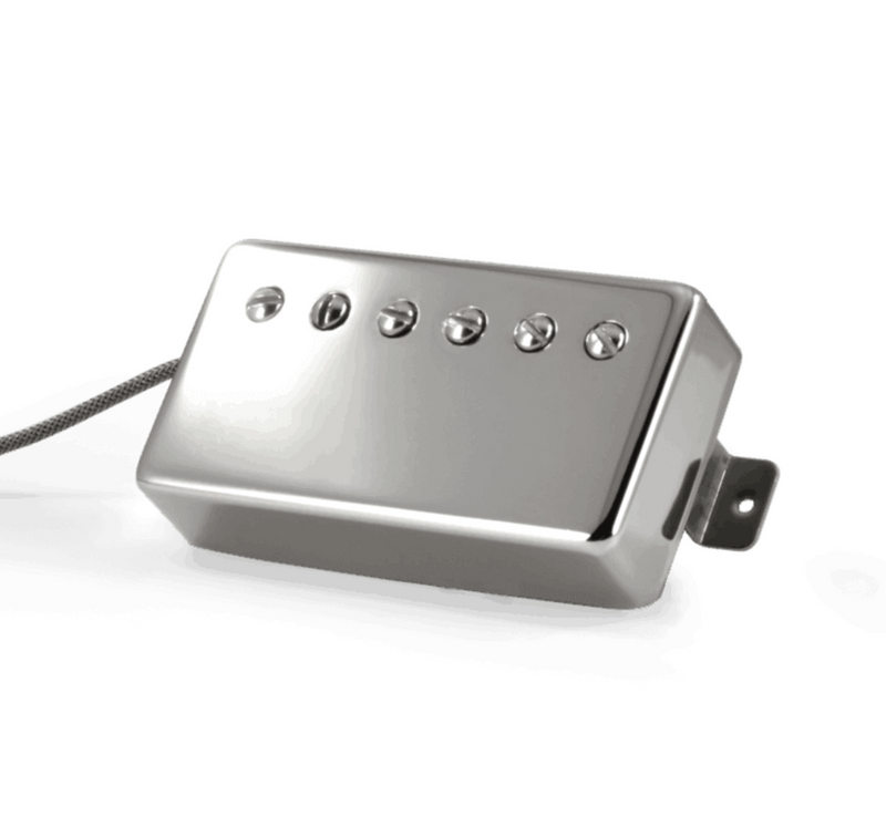 Lindy Fralin Pickups Humbucker Pure PAF Complete Set 7.5k/8k Nickel Covers Gibson Lead
