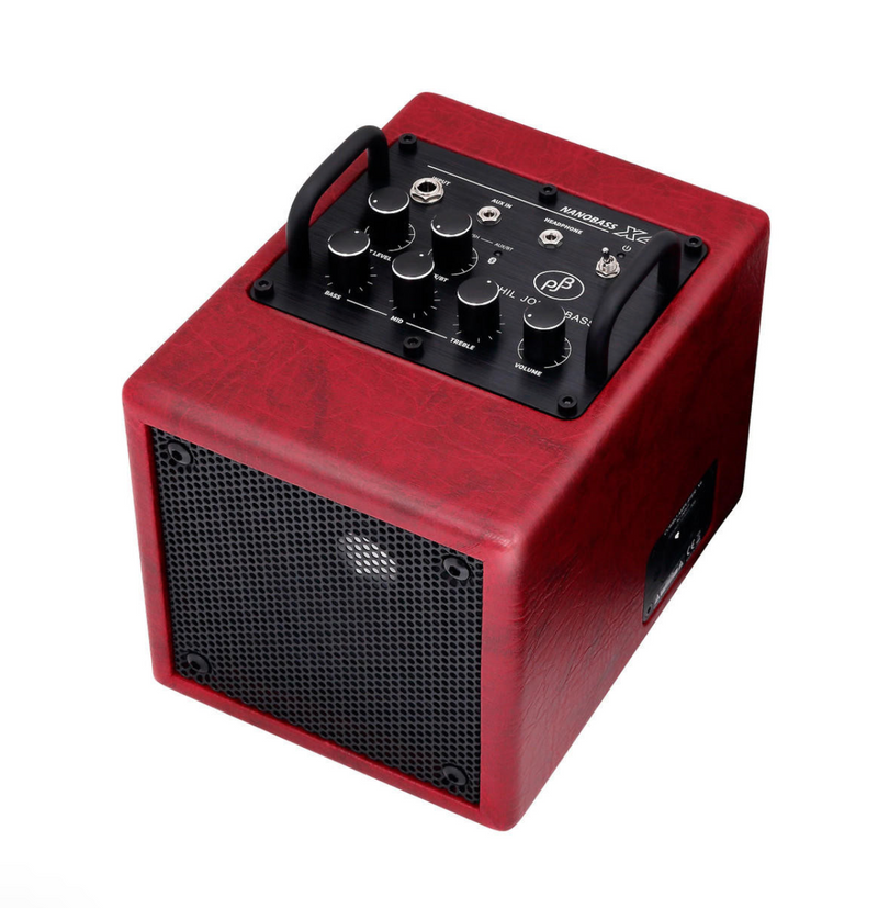 Nano Bass 35 Watt 1x4" Desktop Combo with Bluetooth - RED