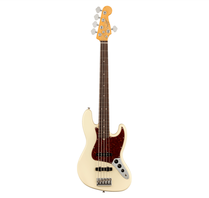 Fender American Professional II Jazz Bass V, Olympic White ***ON SALE!!!***