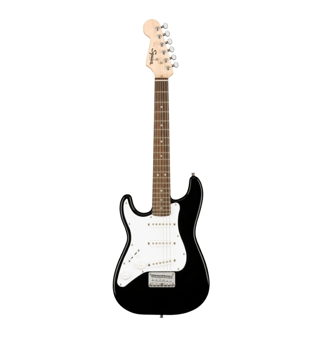 Squier Mini Stratocaster Left-Handed, Black — Rudy's Music Squier Mini Stratocaster Left-Handed, Black — Rudy's Music