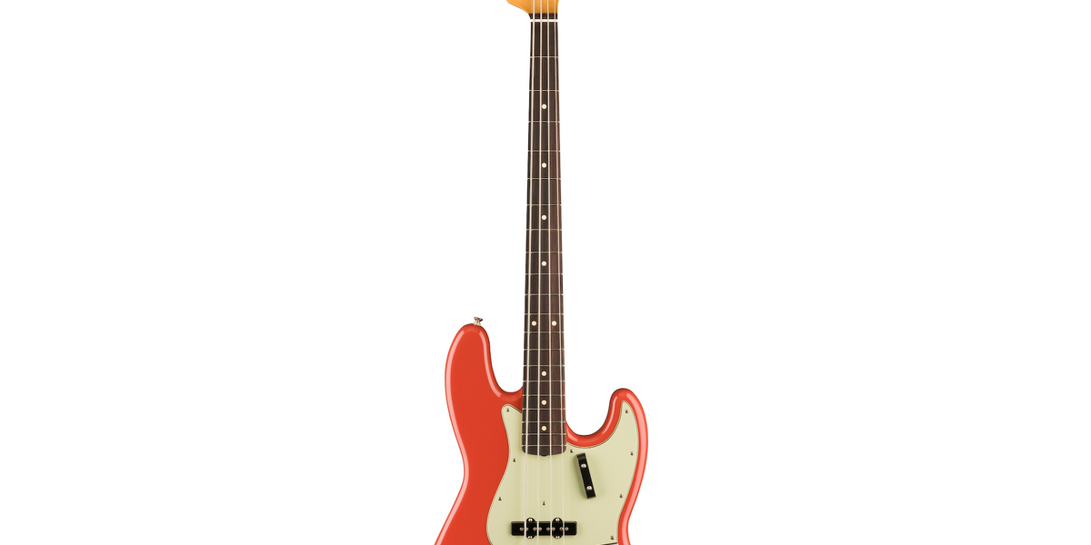 Fender Vintera II '60s Jazz Bass, Fiesta Red — Rudy's Music Soho