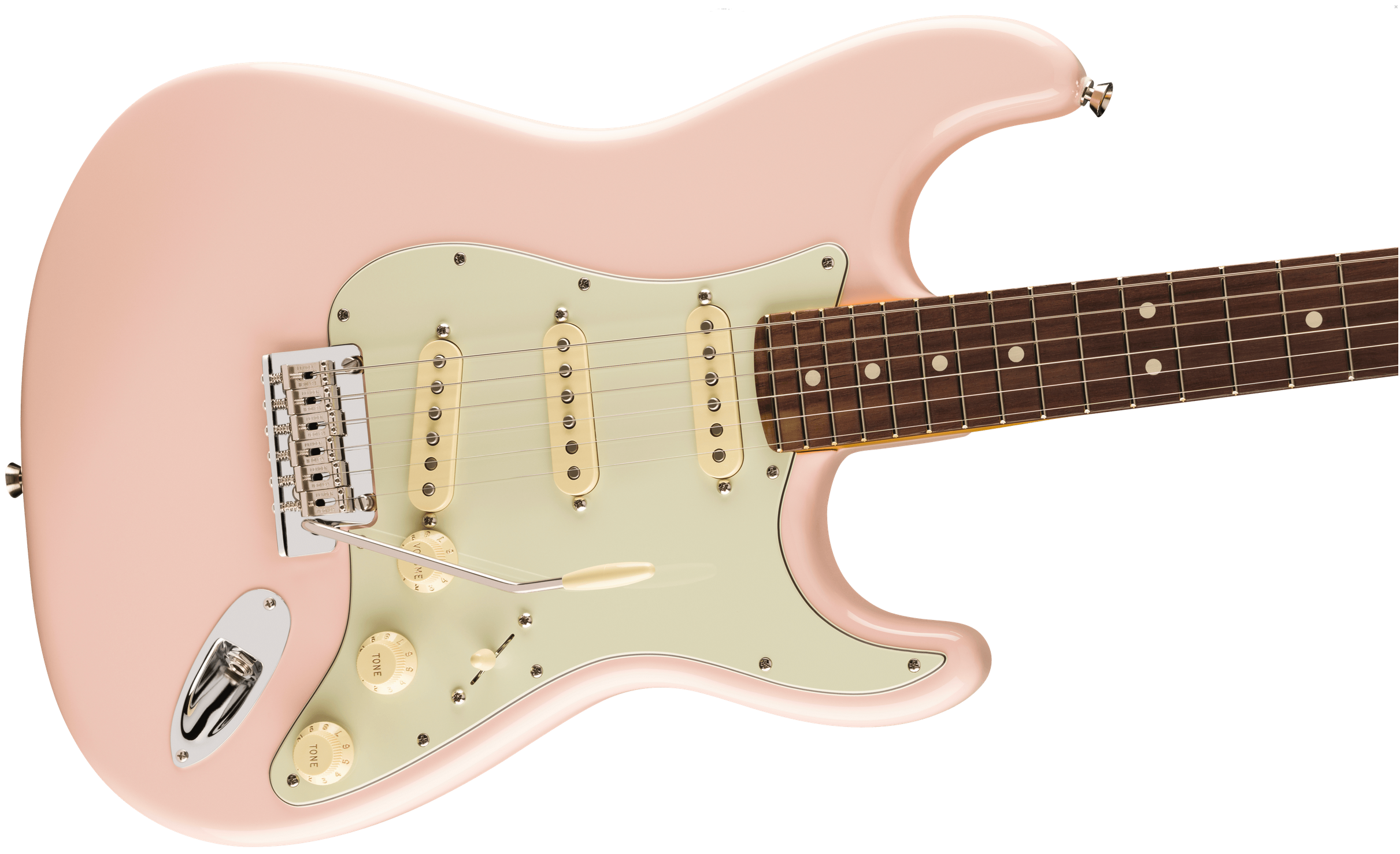 Fender Limited Edition American Professional II Strat, Shell Pink w/Matching Headstock