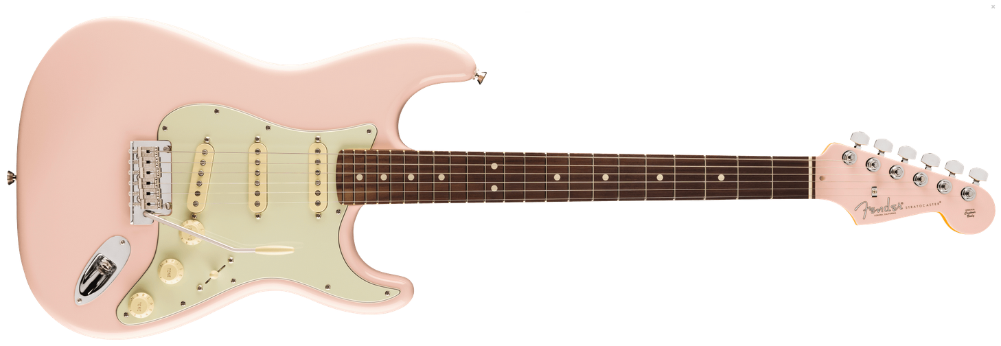 Fender Limited Edition American Professional II Strat, Shell Pink w/Matching Headstock