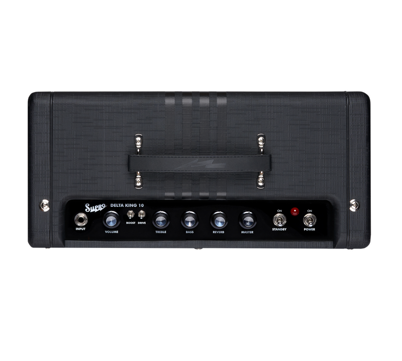 Supro Delta King 10 | 5 Watt 1x10 w/ Reverb, Black & Black