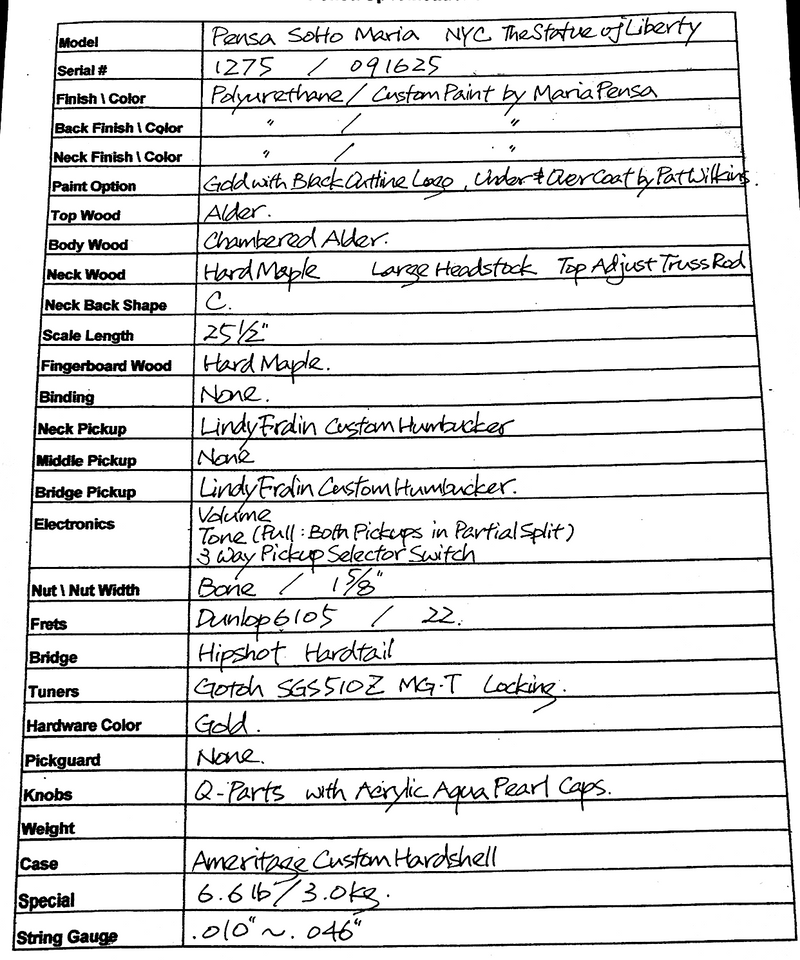 Pensa Soho Maria, NYC "Statue of Liberty"