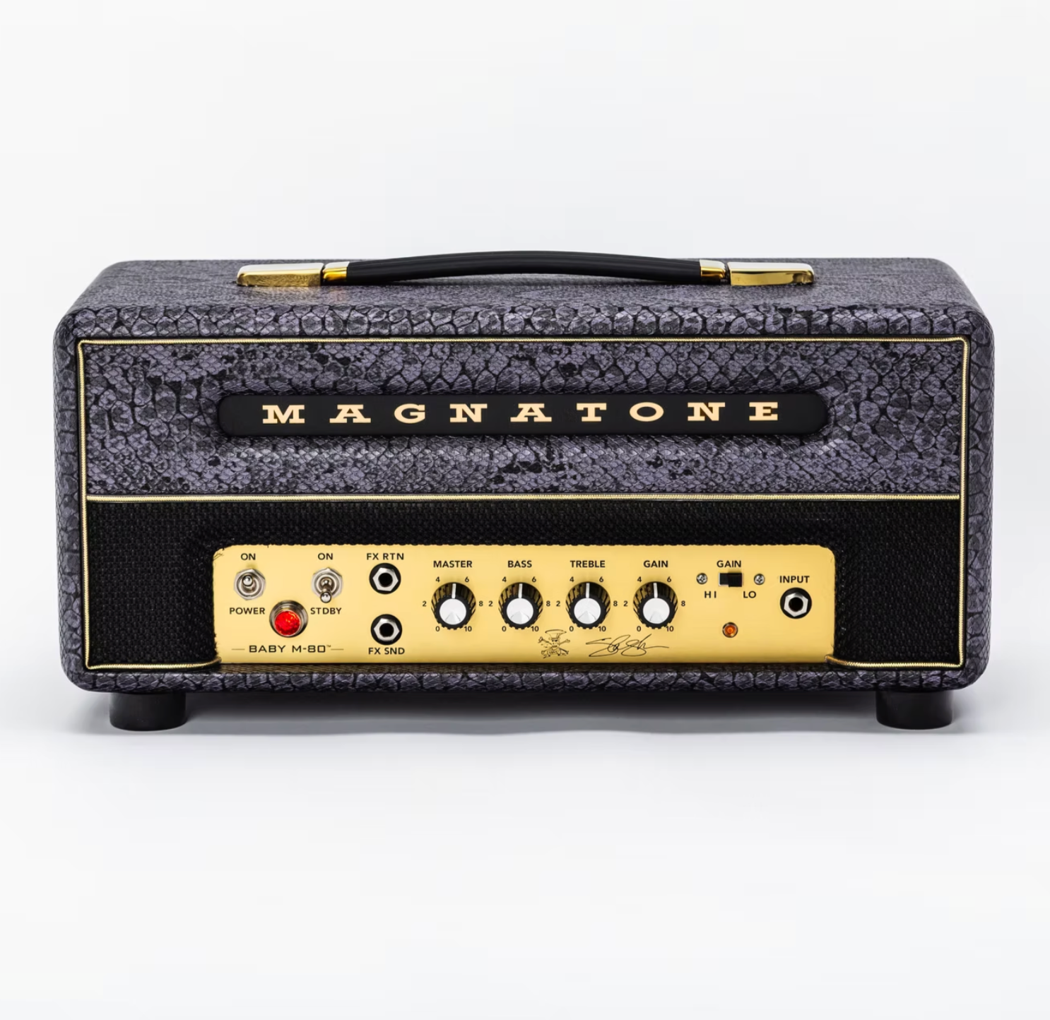 Magnatone Baby M-80 Head PURPLE PYTHON