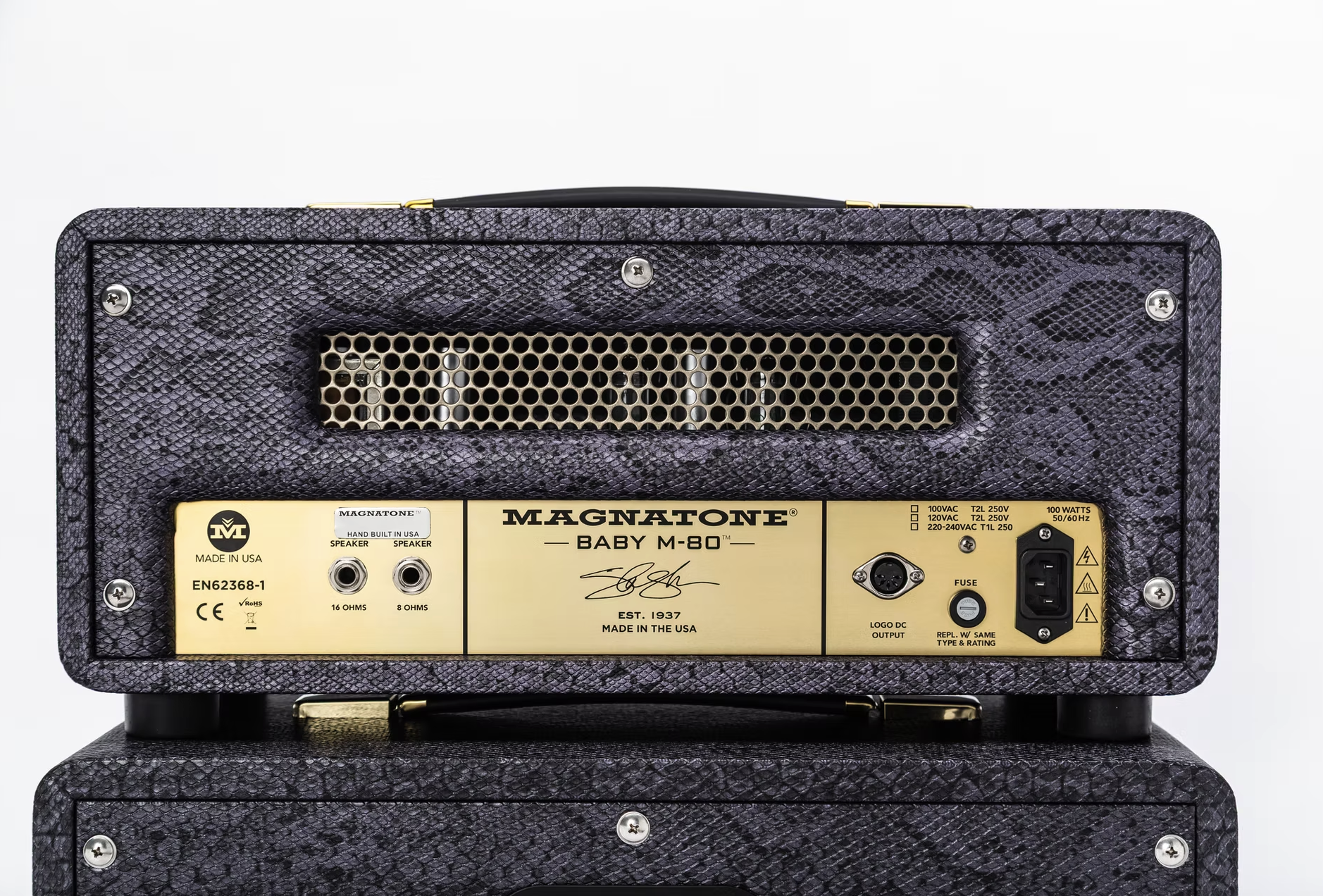 Magnatone Baby M-80 Head PURPLE PYTHON