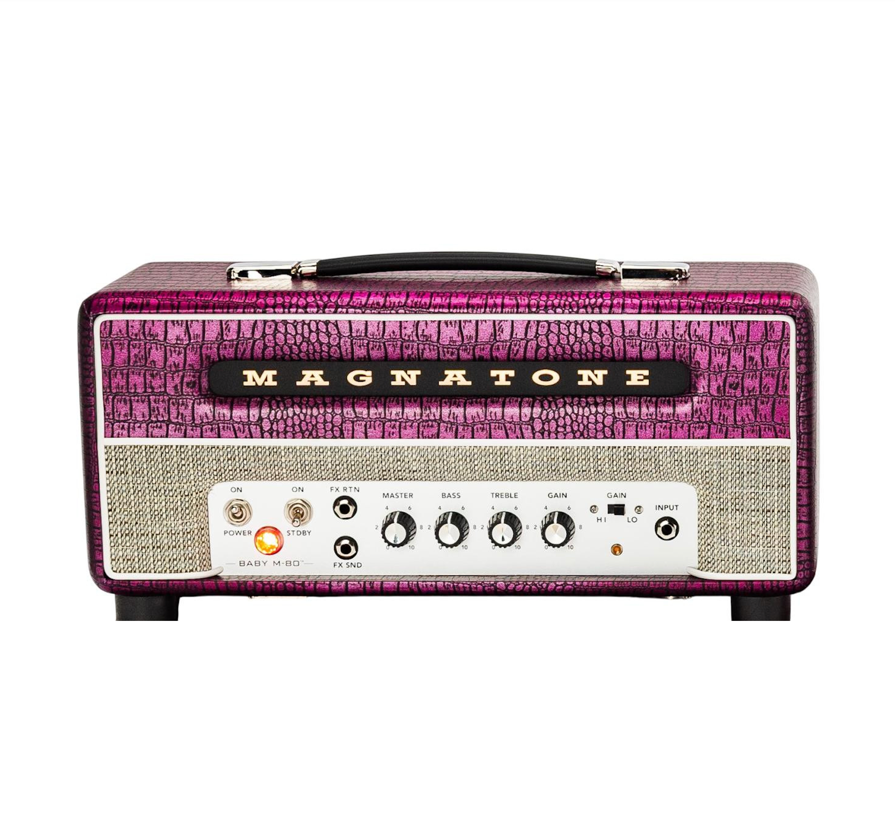 Magnatone Baby M-80 Head CHROME GRAPE