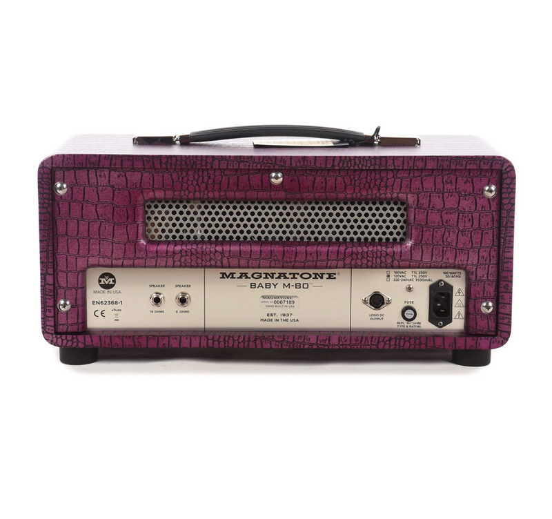 Magnatone Baby M-80 Head CHROME GRAPE