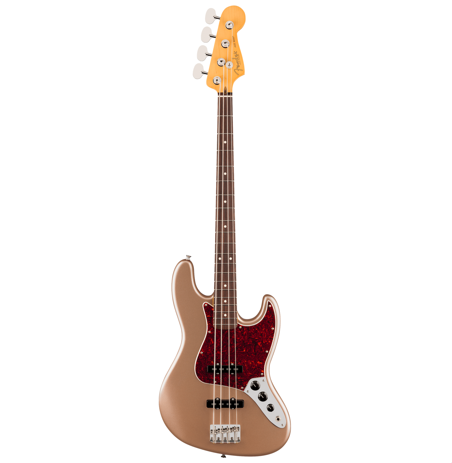 Fender American Professional Classic Jazz Bass, Faded Firemist Gold