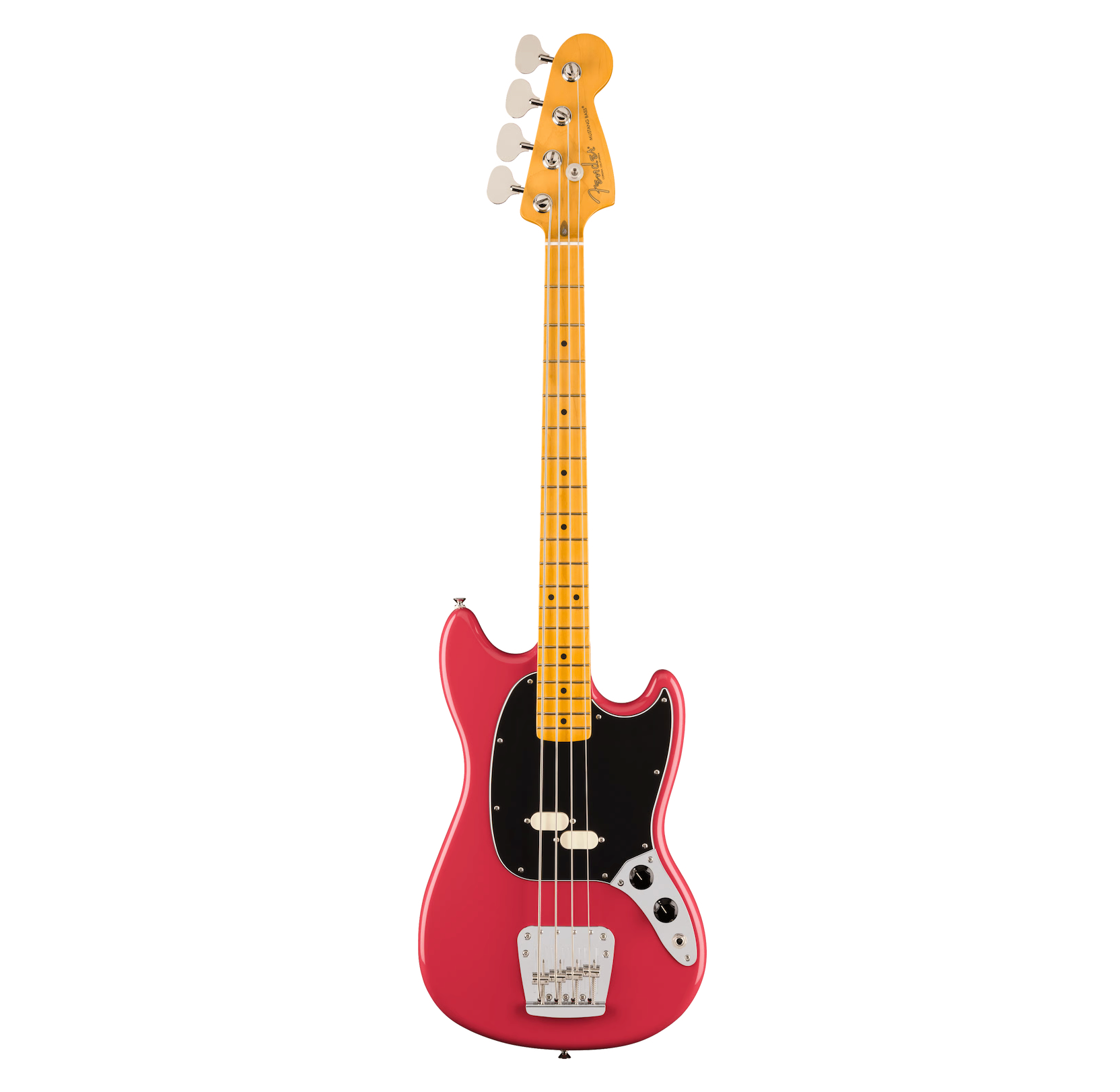 Fender American Professional Classic Mustang Bass, Faded Dakota Red