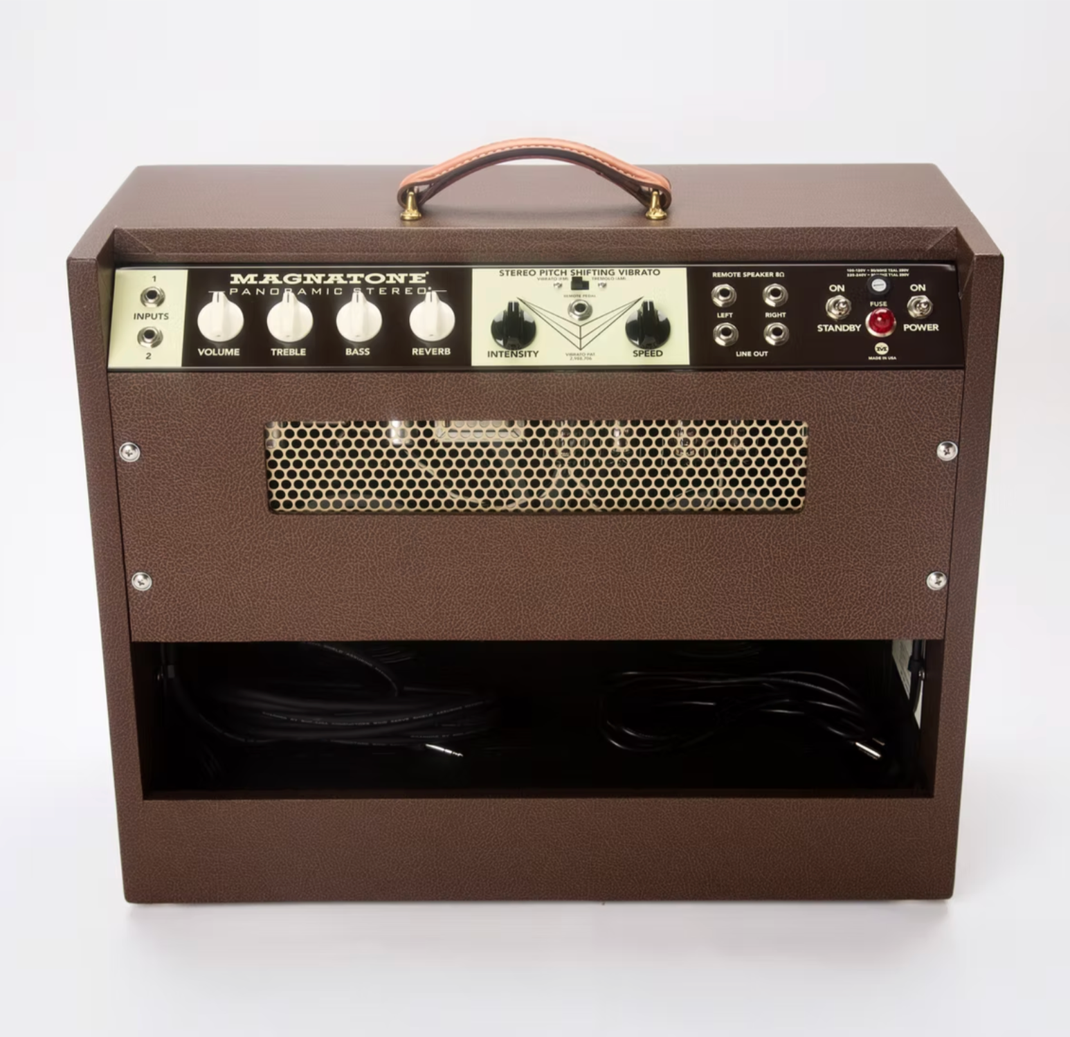 Magnatone Panoramic Stereo 2x10 Stereo Combo BROWN