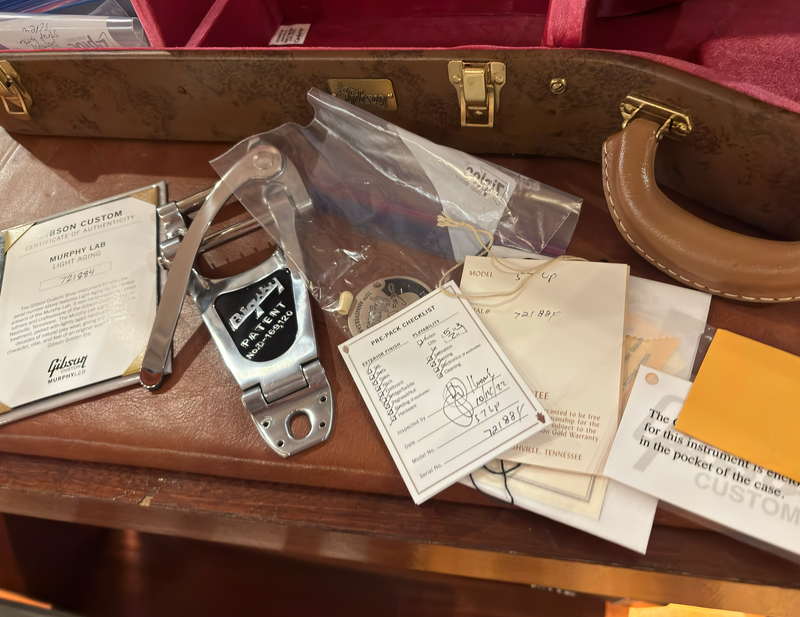 Gibson Custom Shop 2022 1957 Les Paul Goldtop, Murphy Light Aged