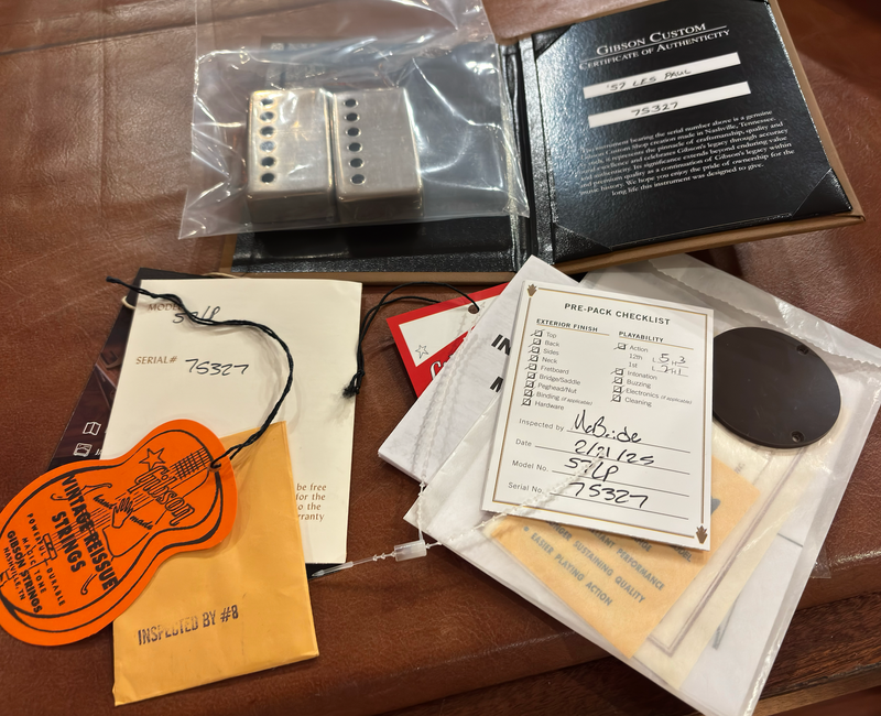 Gibson Custom Shop USED 1957 Les Paul Standard, Ebony