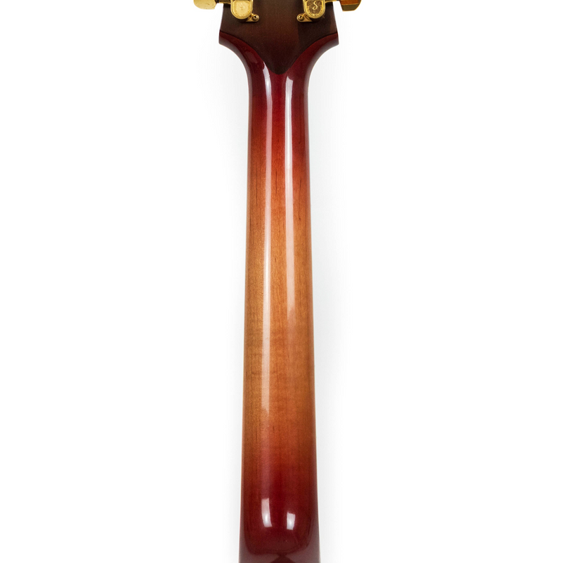 D'Aquisto MERLOT Pair: 1979 Flat Top Delux 16" Merlot #109 & 1977 New Yorker Merlot #1114