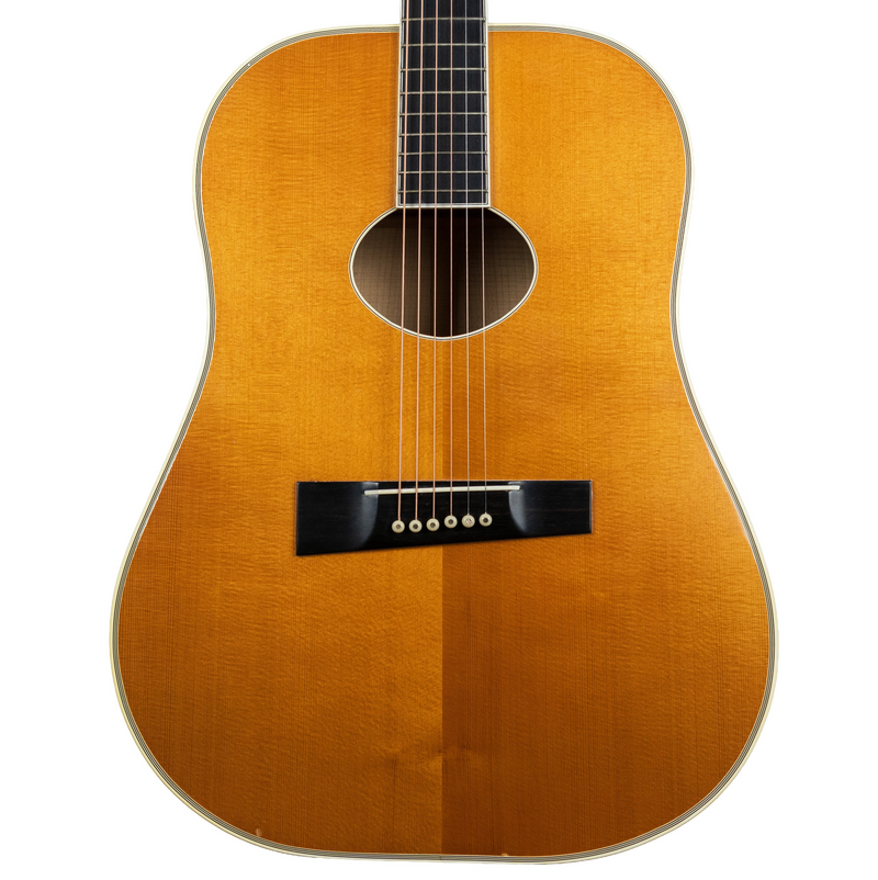 D'Aquisto MERLOT Pair: 1979 Flat Top Delux 16" Merlot #109 & 1977 New Yorker Merlot #1114