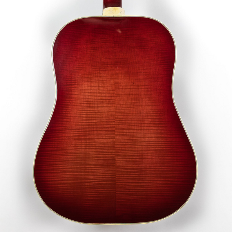 D'Aquisto MERLOT Pair: 1979 Flat Top Delux 16" Merlot #109 & 1977 New Yorker Merlot #1114