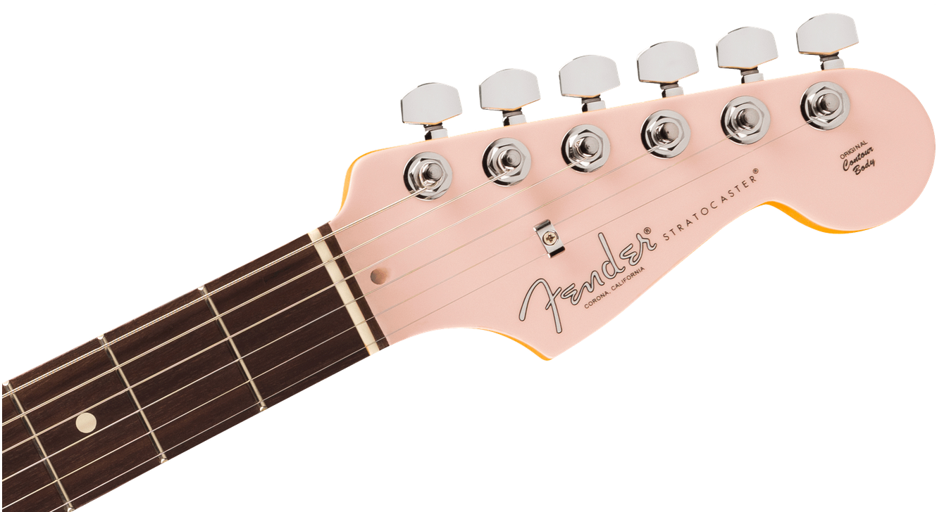 Fender Limited Edition American Professional II Strat, Shell Pink w/Matching Headstock