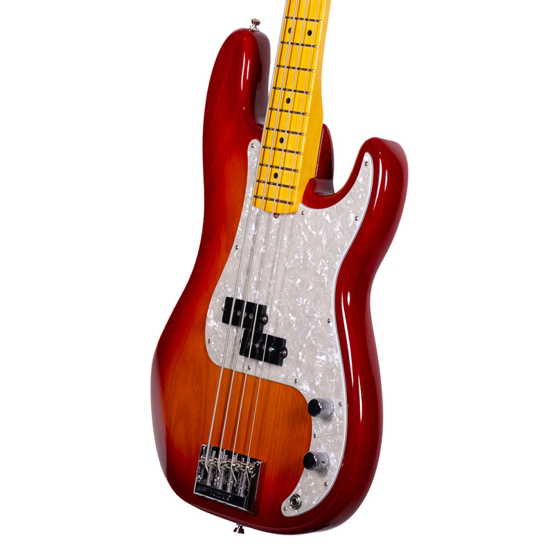 Fender American Professional Precision Bass, Aged Cherry Burst