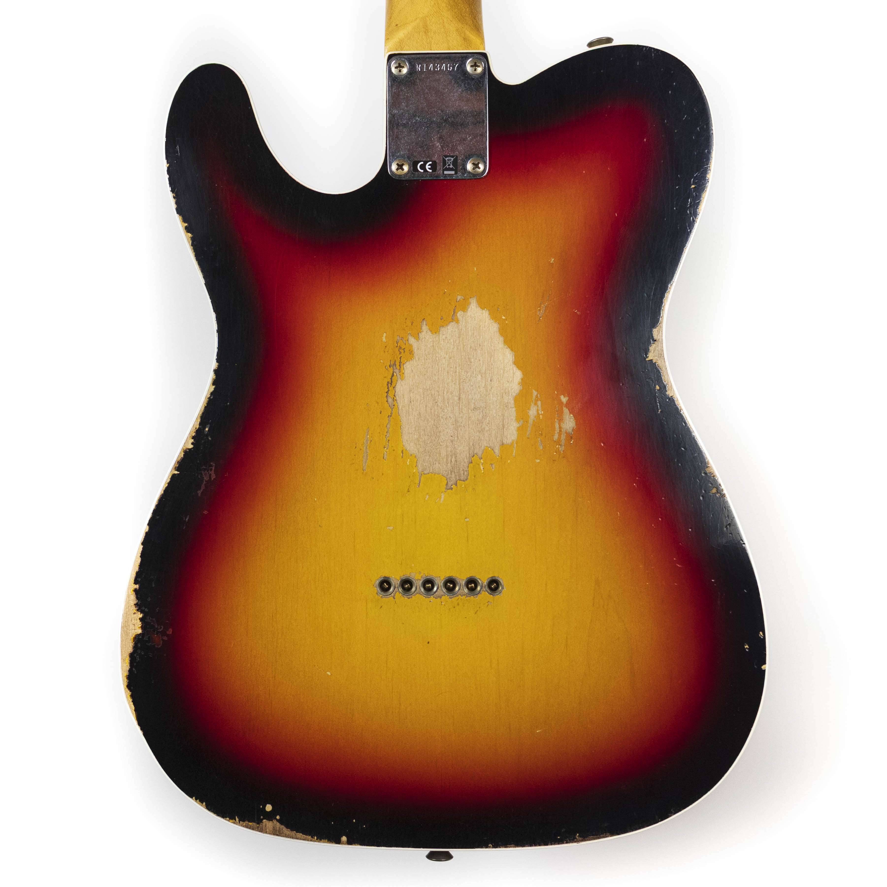 Fender Custom Shop 1960 Tele Custom, Heavy Relic Sunburst