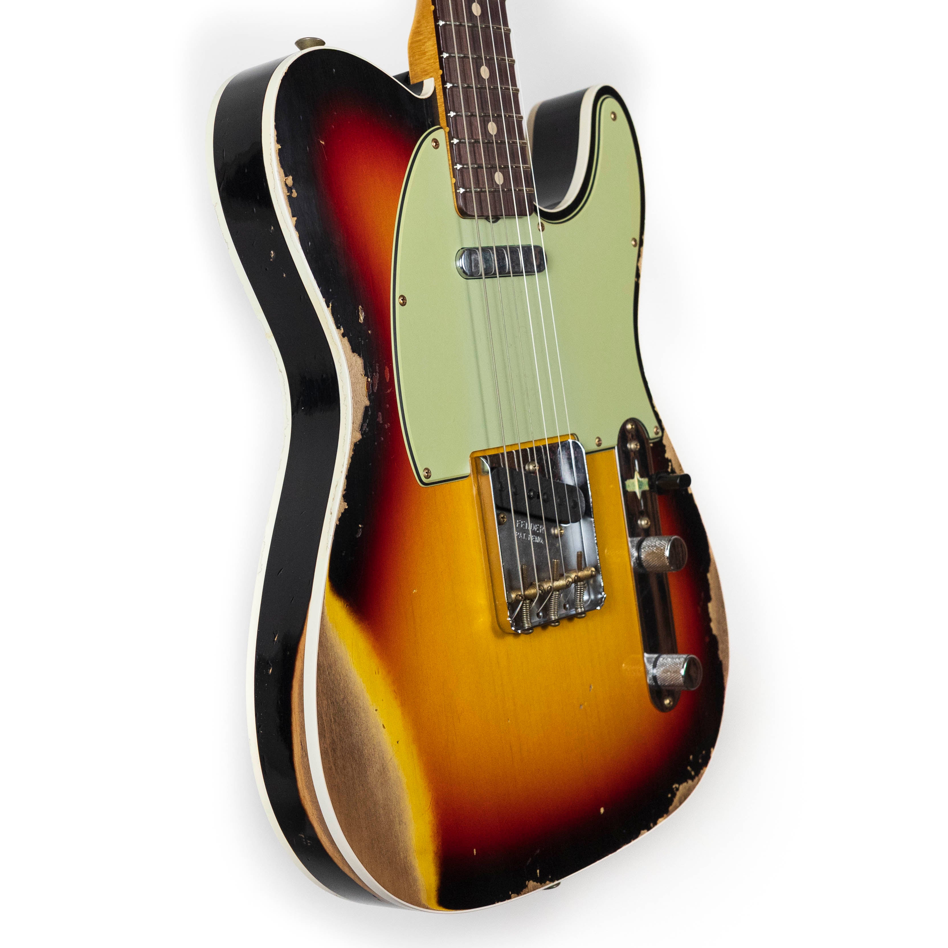 Fender Custom Shop 1960 Tele Custom, Heavy Relic Sunburst