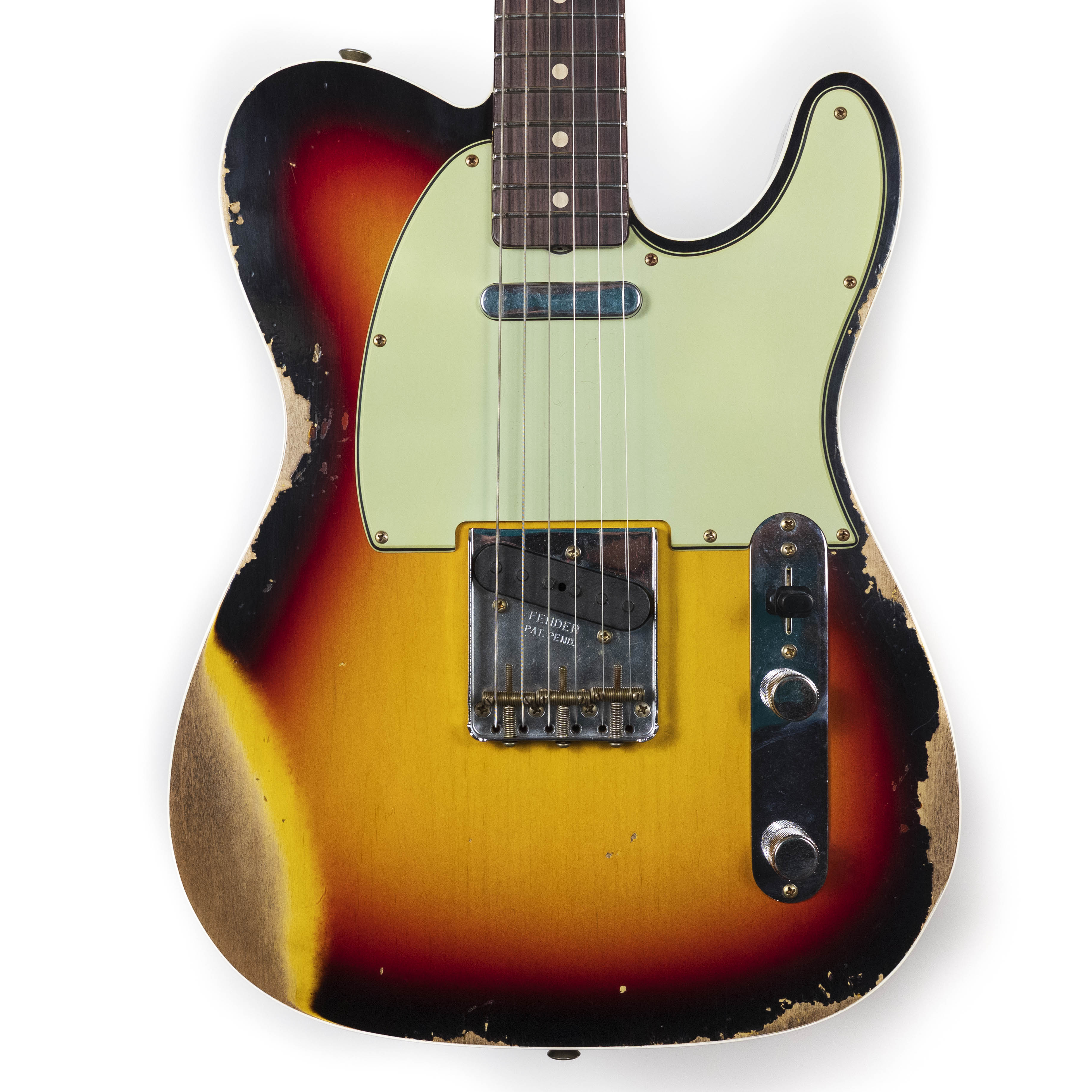 Fender Custom Shop 1960 Tele Custom, Heavy Relic Sunburst