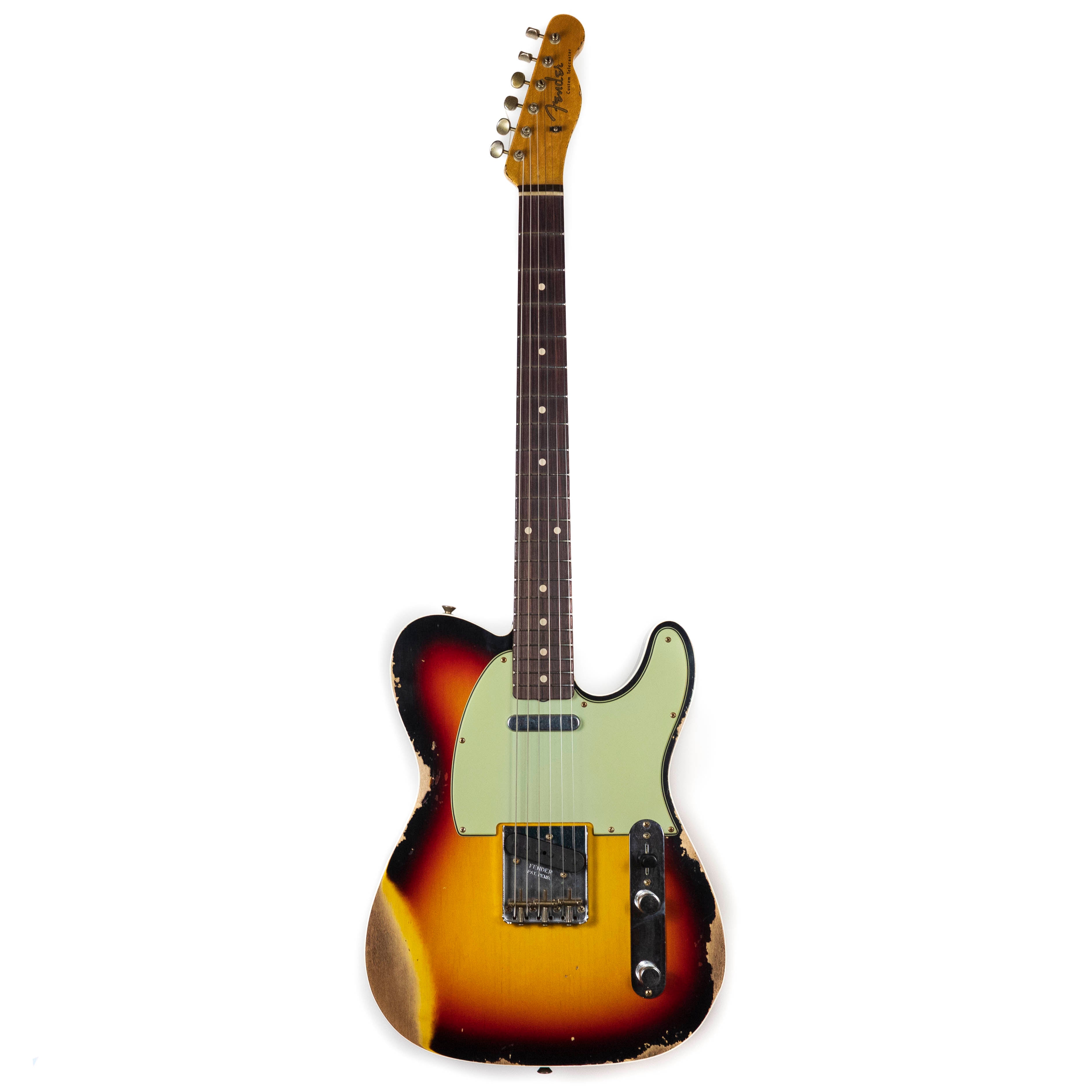 Fender Custom Shop 1960 Tele Custom, Heavy Relic Sunburst