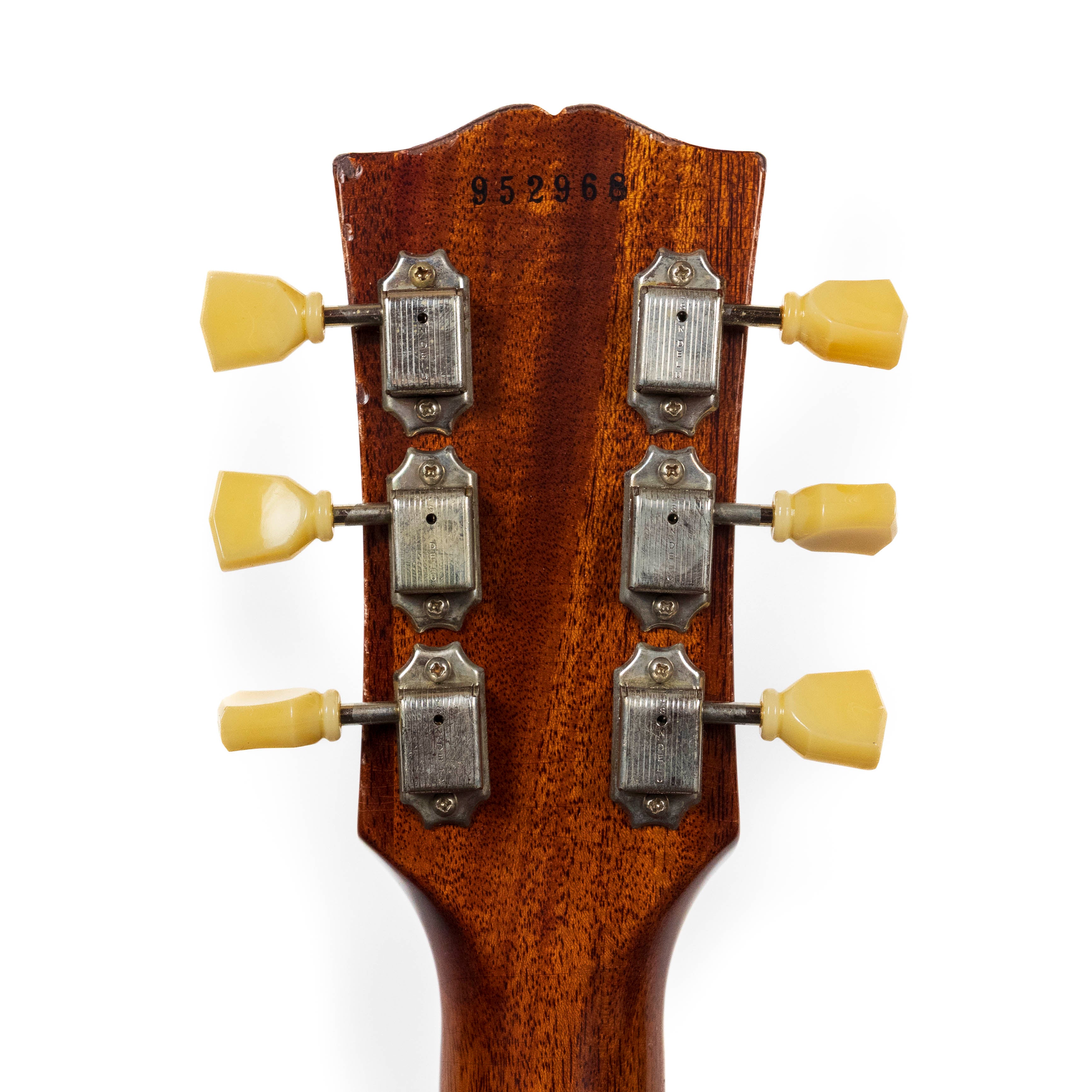 Gibson Custom 1959 Les Paul, Mismatched Top BOTB #110, Golden Poppy Burst, Heavy Aged