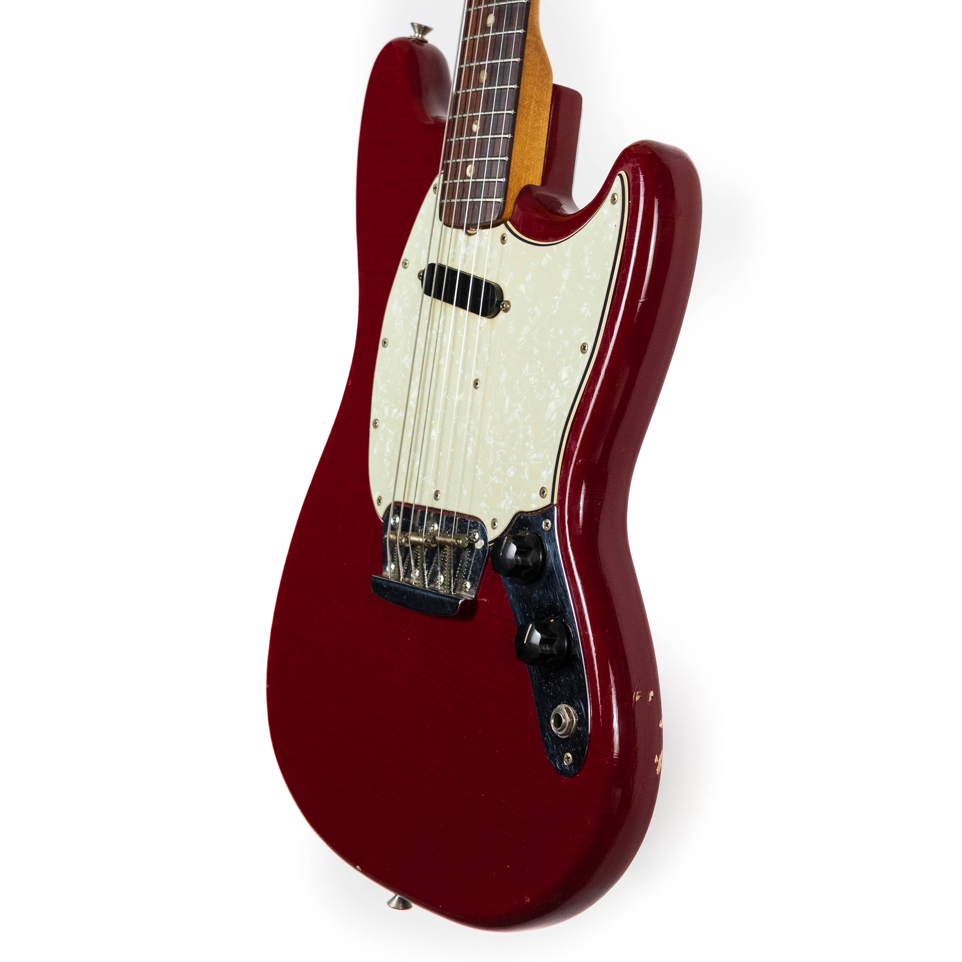 Fender 1966 Music Master II, Dakota Red — Rudy's Music