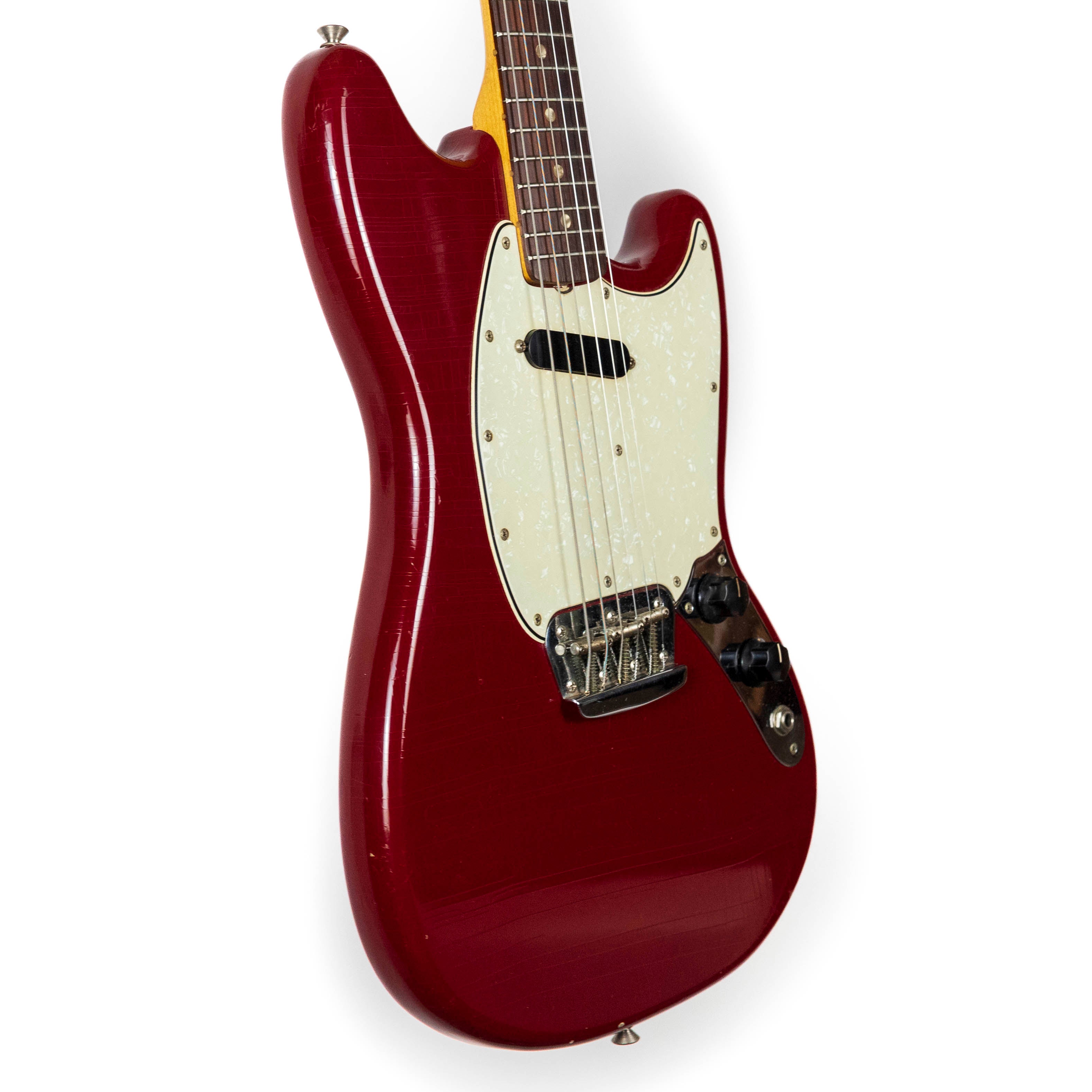 Fender 1966 Music Master II, Dakota Red — Rudy's Music