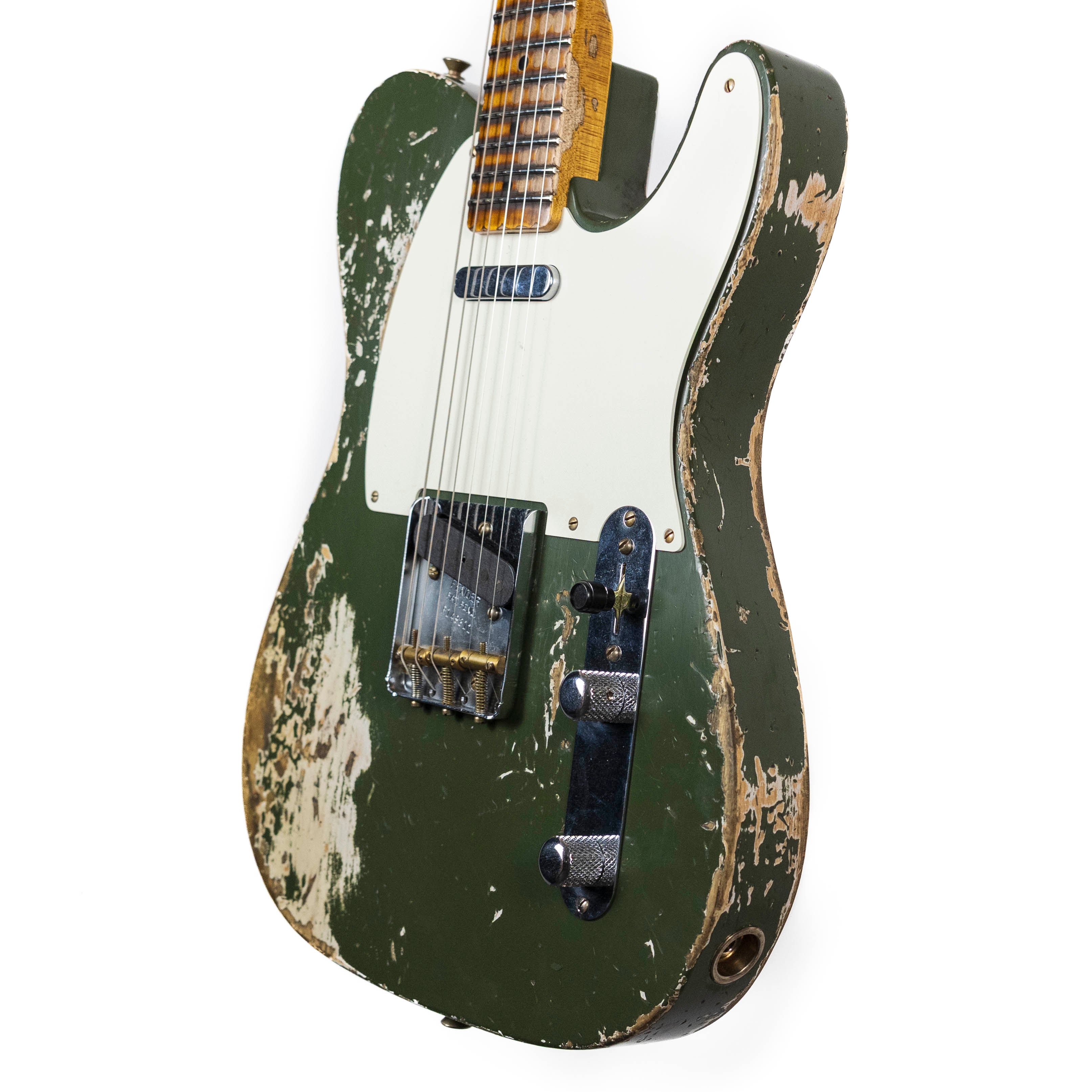 Fender Custom Shop, Double Esquire, Super Heavy Relic, Olive Green
