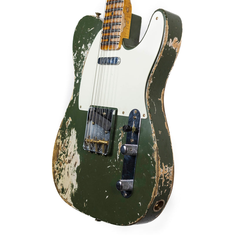 Fender Custom Shop, Double Esquire, Super Heavy Relic, Olive Green