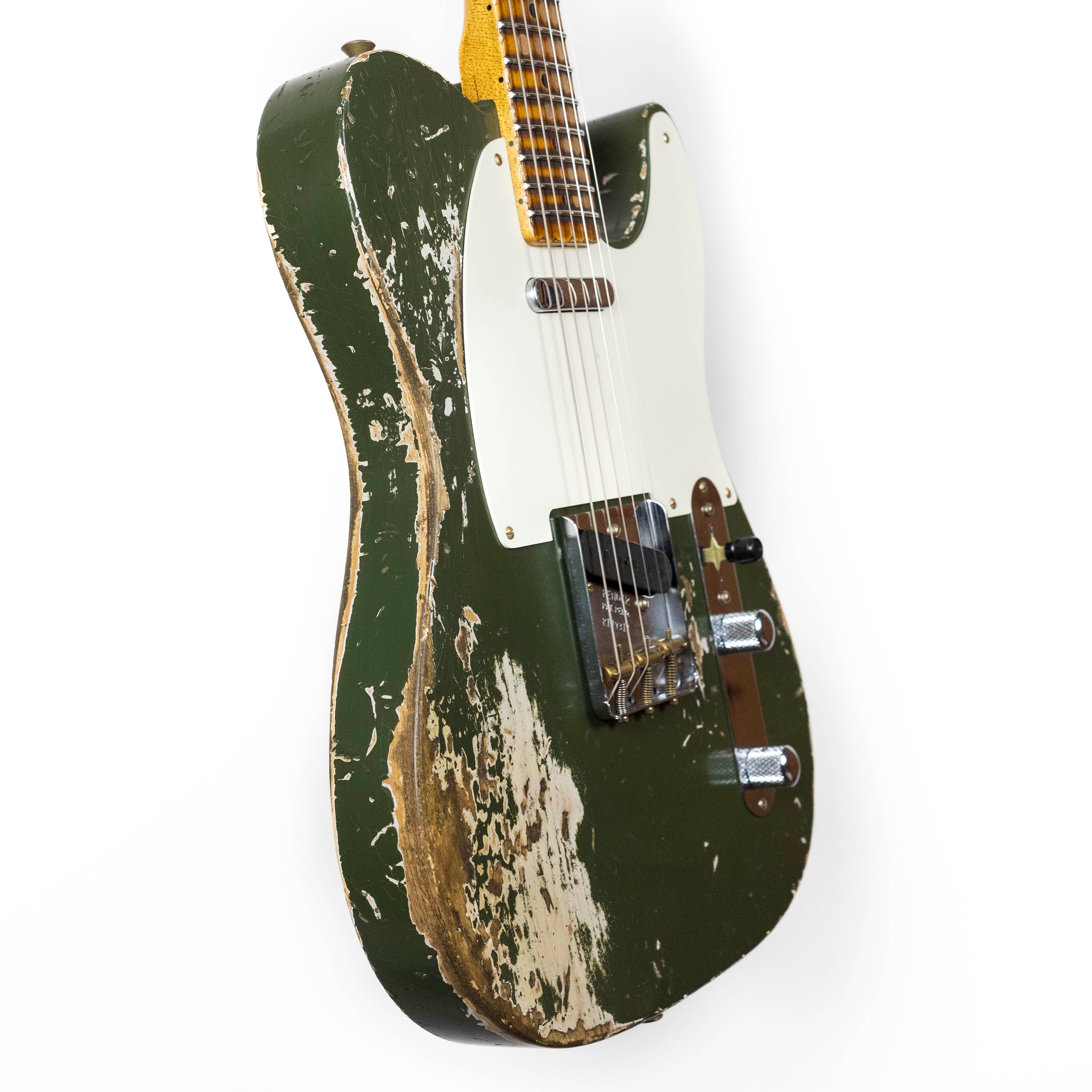 Fender Custom Shop, Double Esquire, Super Heavy Relic, Olive Green