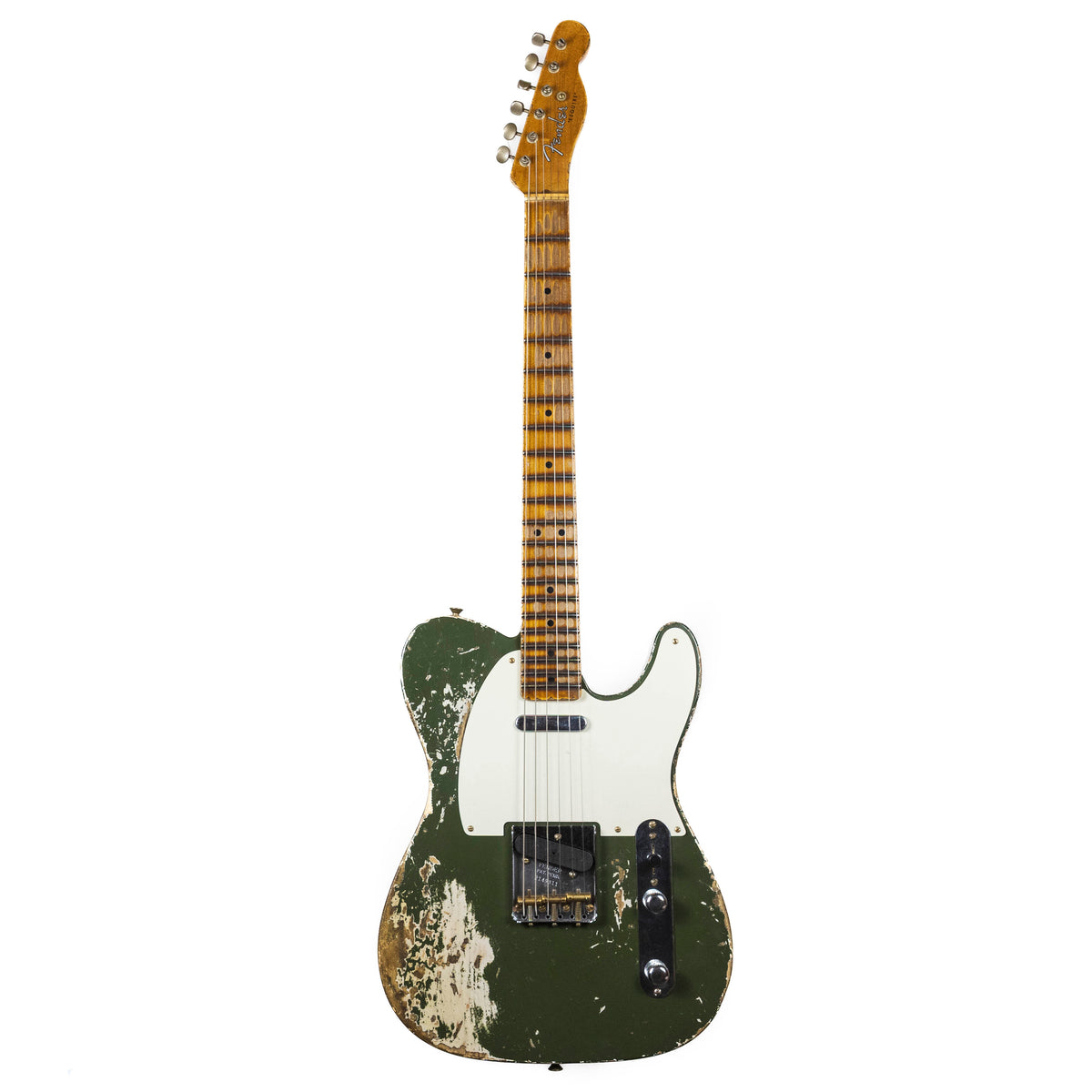 Fender Custom Shop, Double Esquire, Super Heavy Relic, Olive Green