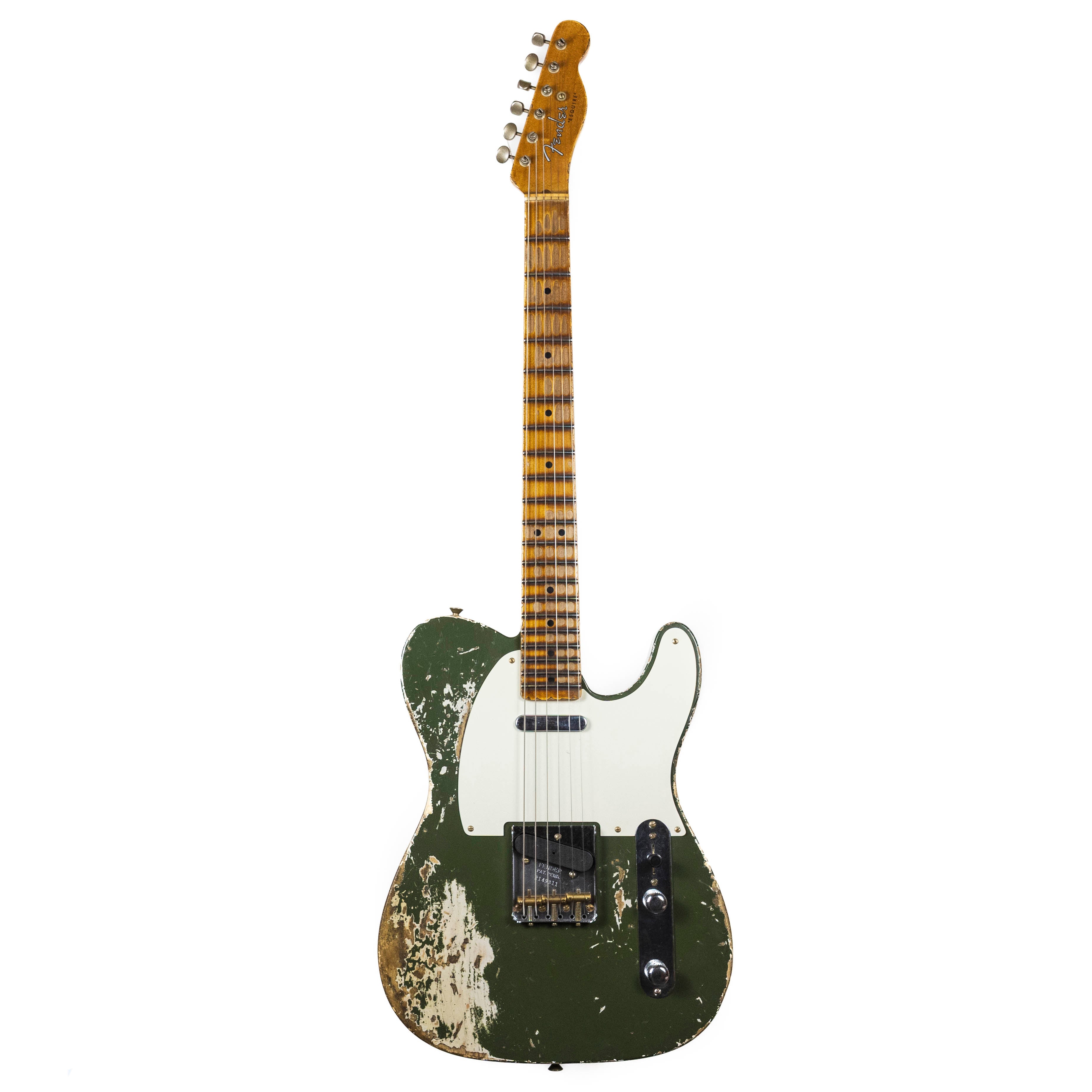 Fender Custom Shop, Double Esquire, Super Heavy Relic, Olive Green