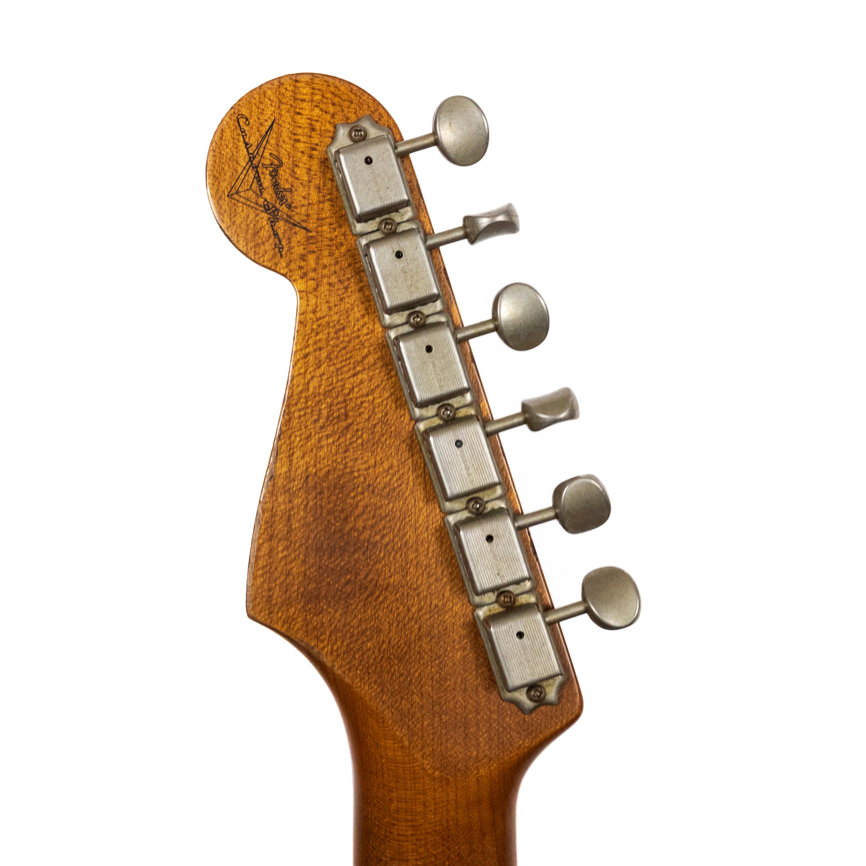 Fender Custom Shop, 1960 Strat, Heavy Relic Black Over Sunburst