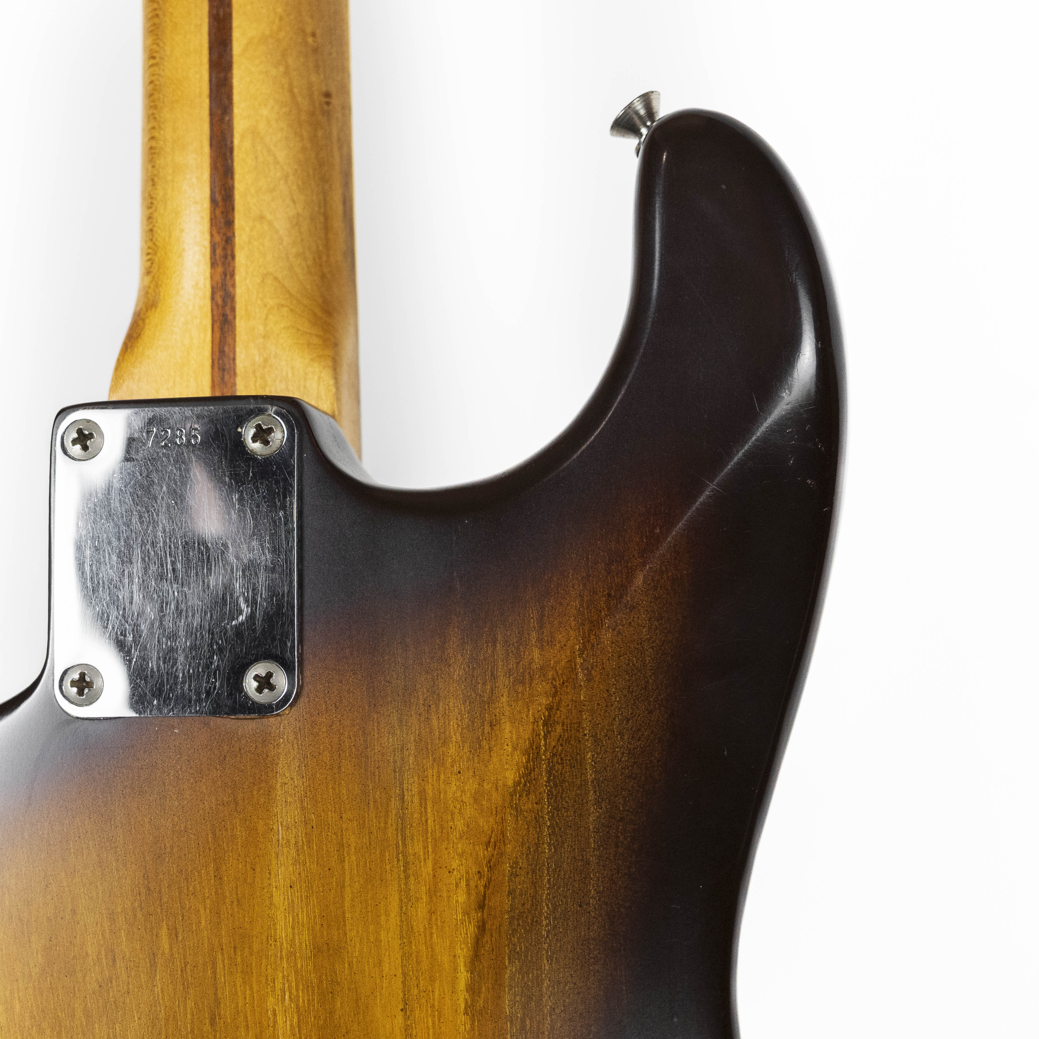 Fender 1955 Stratocaster, Refin Sunburst