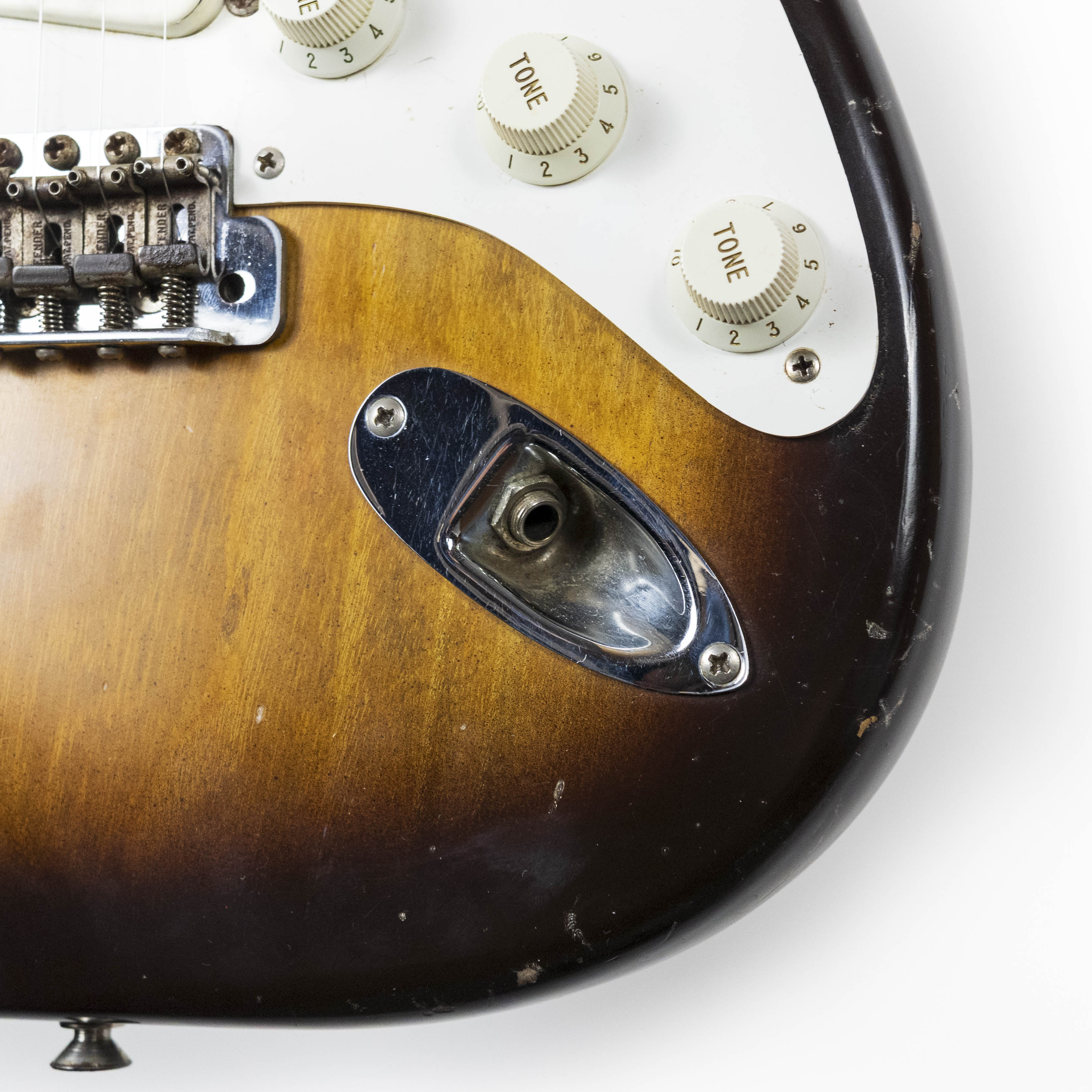 Fender 1955 Stratocaster, Refin Sunburst