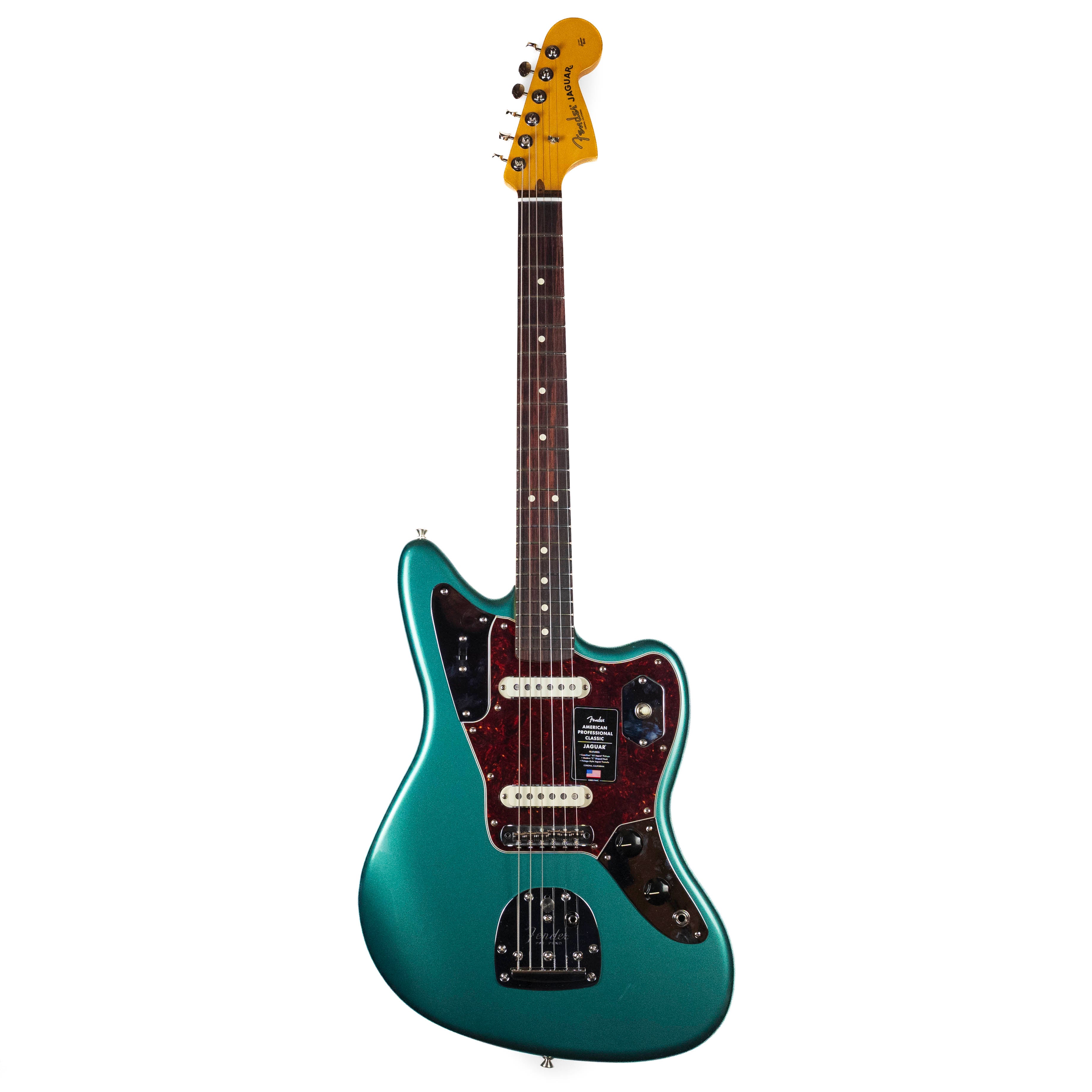 Fender American Professional Classic Jaguar, Faded Sherwood Green Metallic