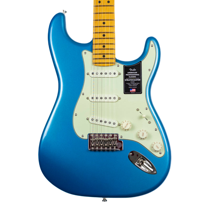Fender American Professional Classic Stratocaster, Faded Lake Placid Blue