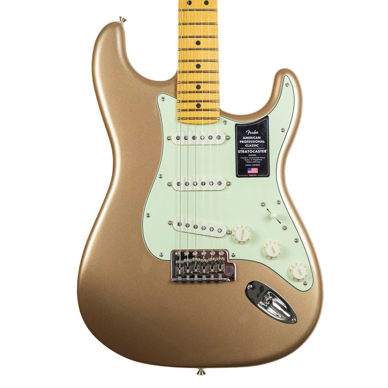 Fender American Professional Classic Stratocaster, Faded Firemist Gold