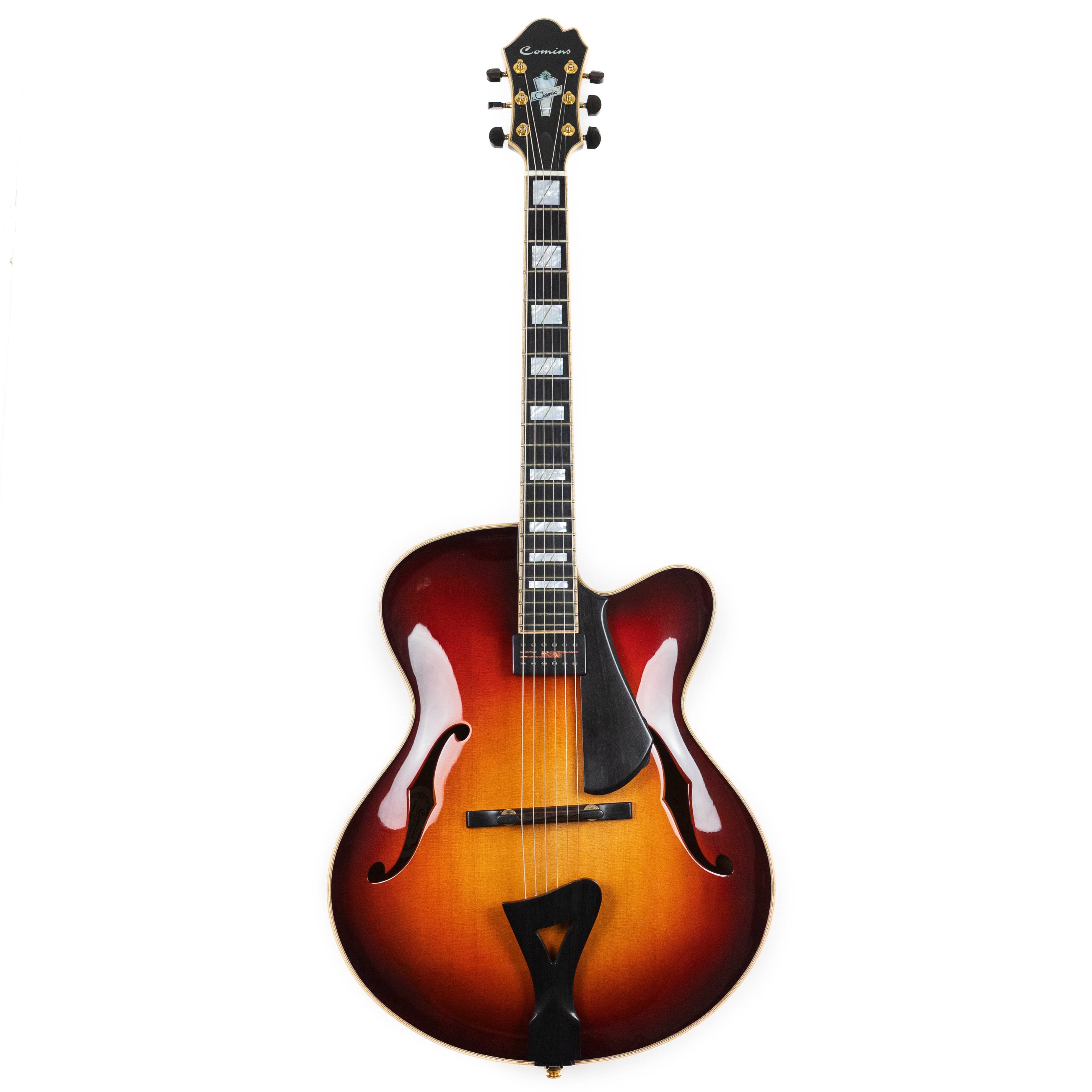 Comins 17" Classic Model Archtop, Vintage Autumn Burst
