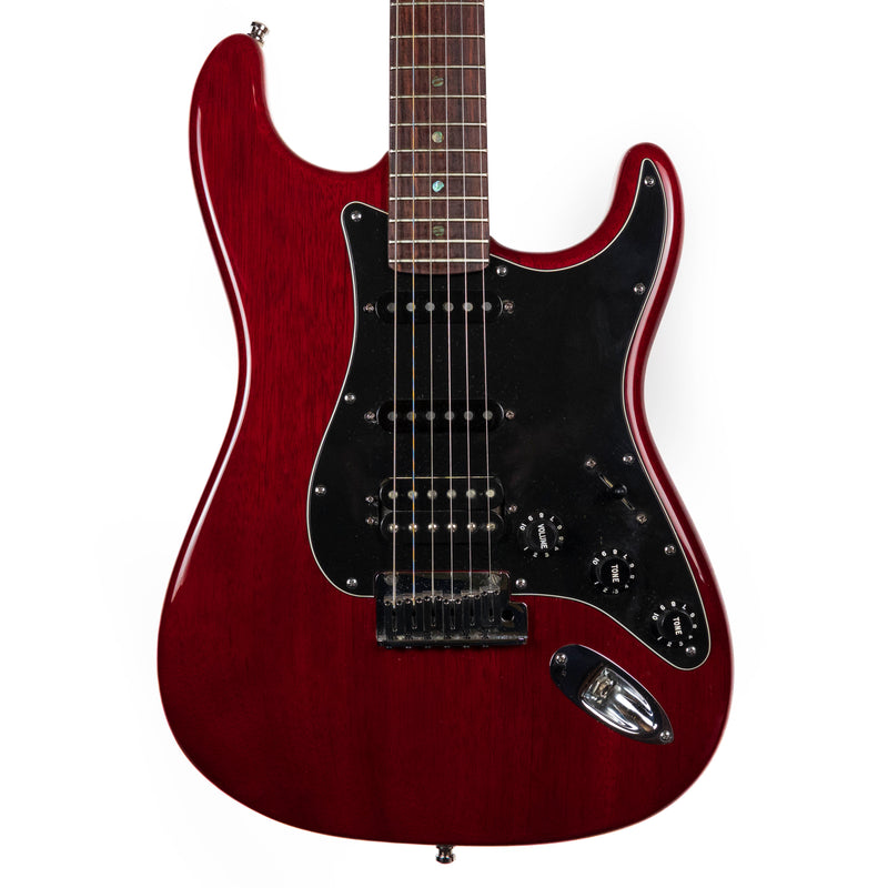 Fender 2005 American Select Strat HSS, Mahogany Crimson Red