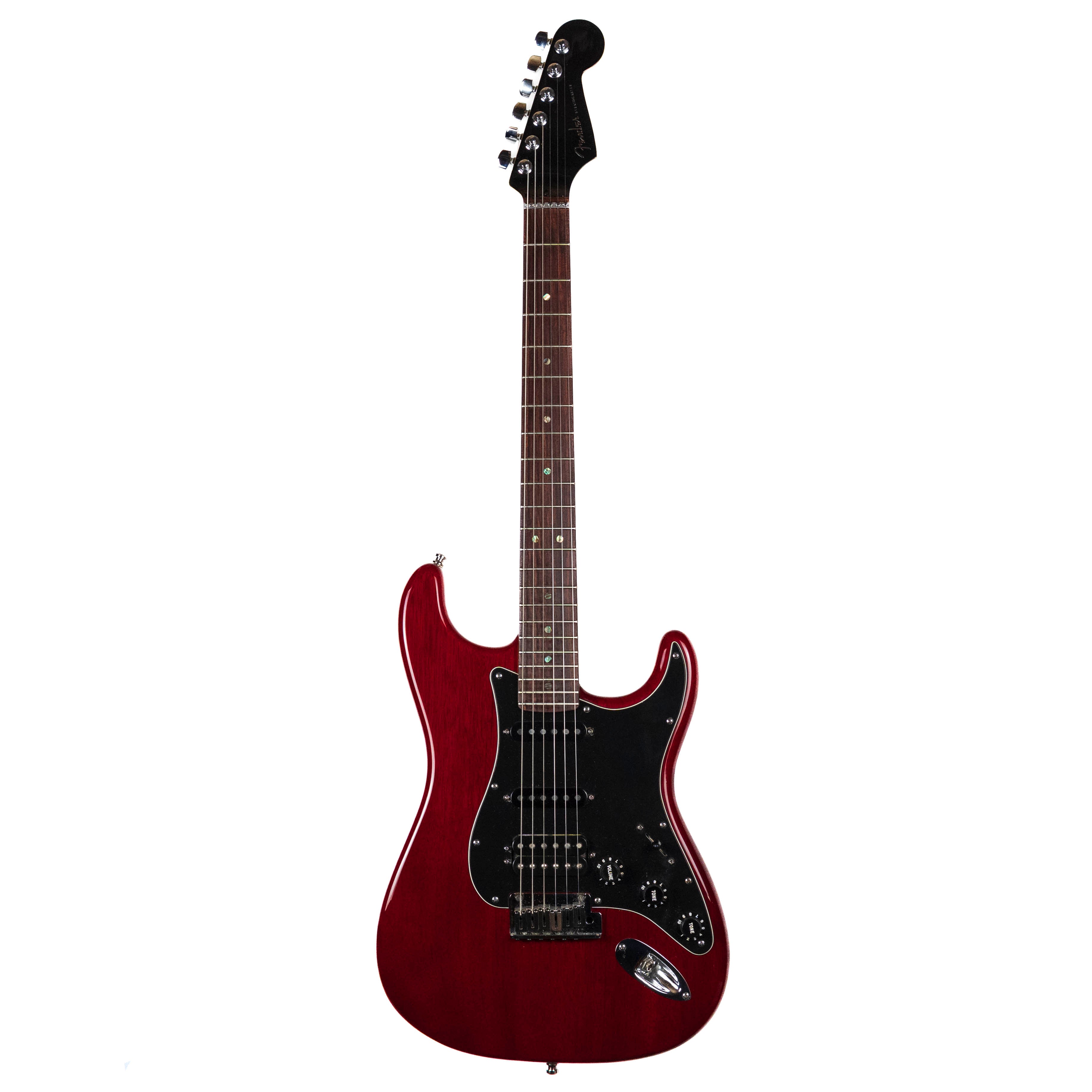 Fender 2005 American Select Strat HSS, Mahogany Crimson Red