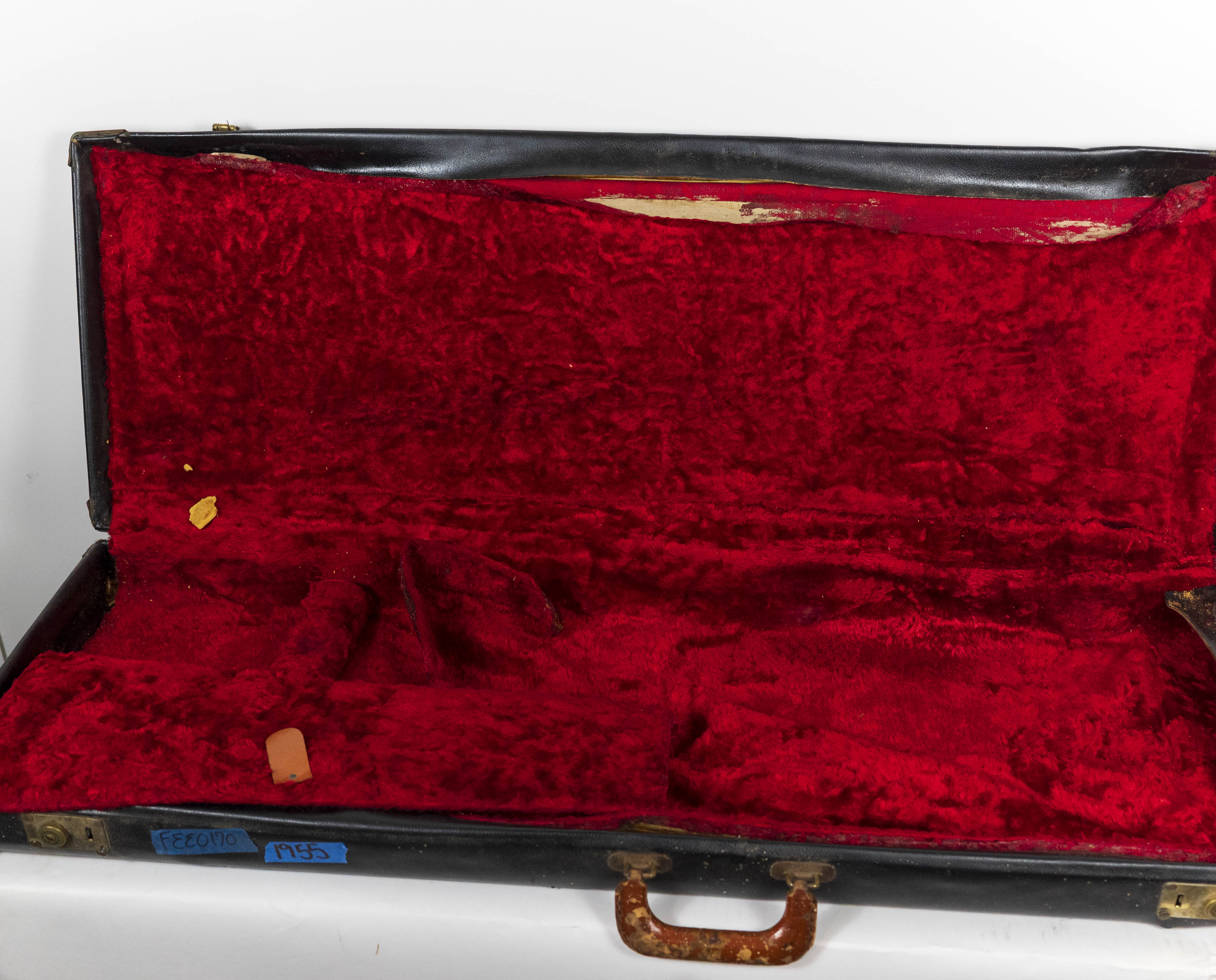 Fender 1955 Stratocaster, Refin Sunburst