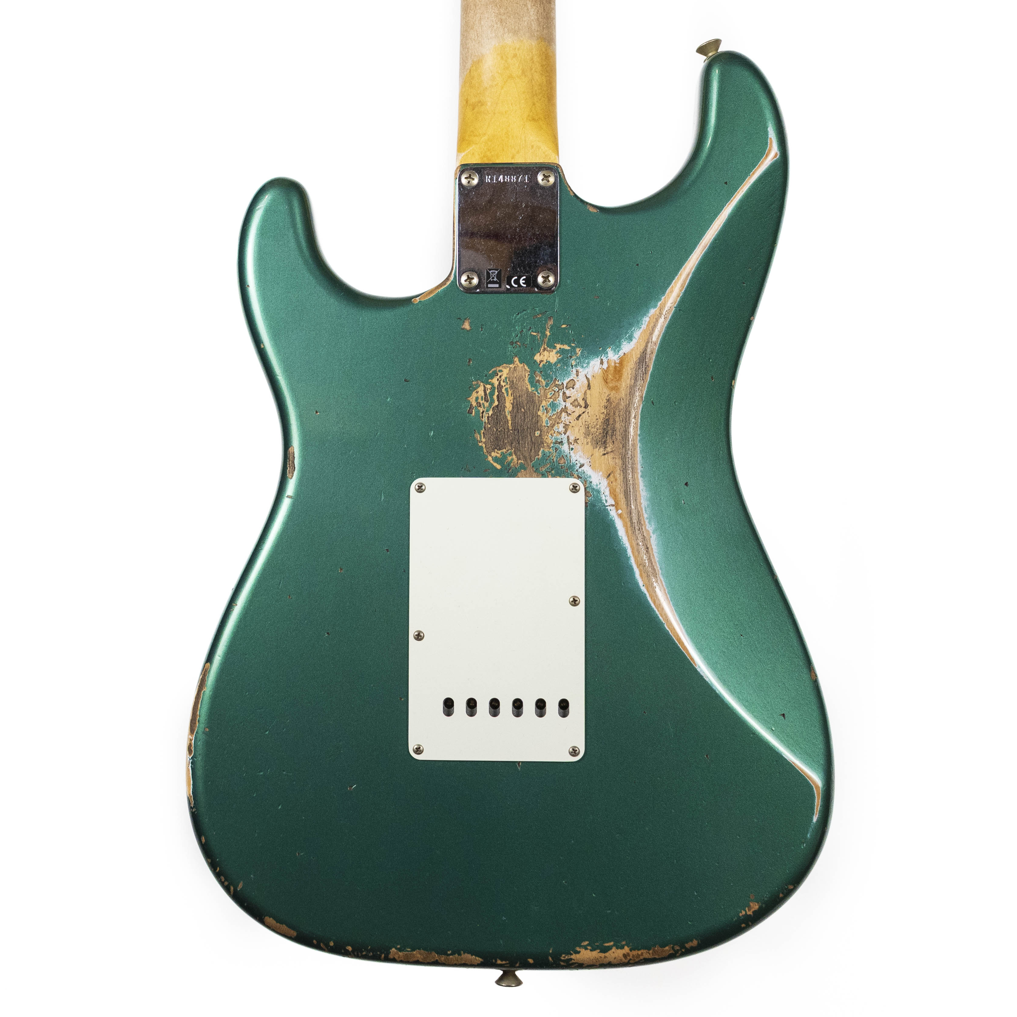 Fender Custom Shop, 1960 STRAT, Heavy Relic Aged Sherwood Green Metallic